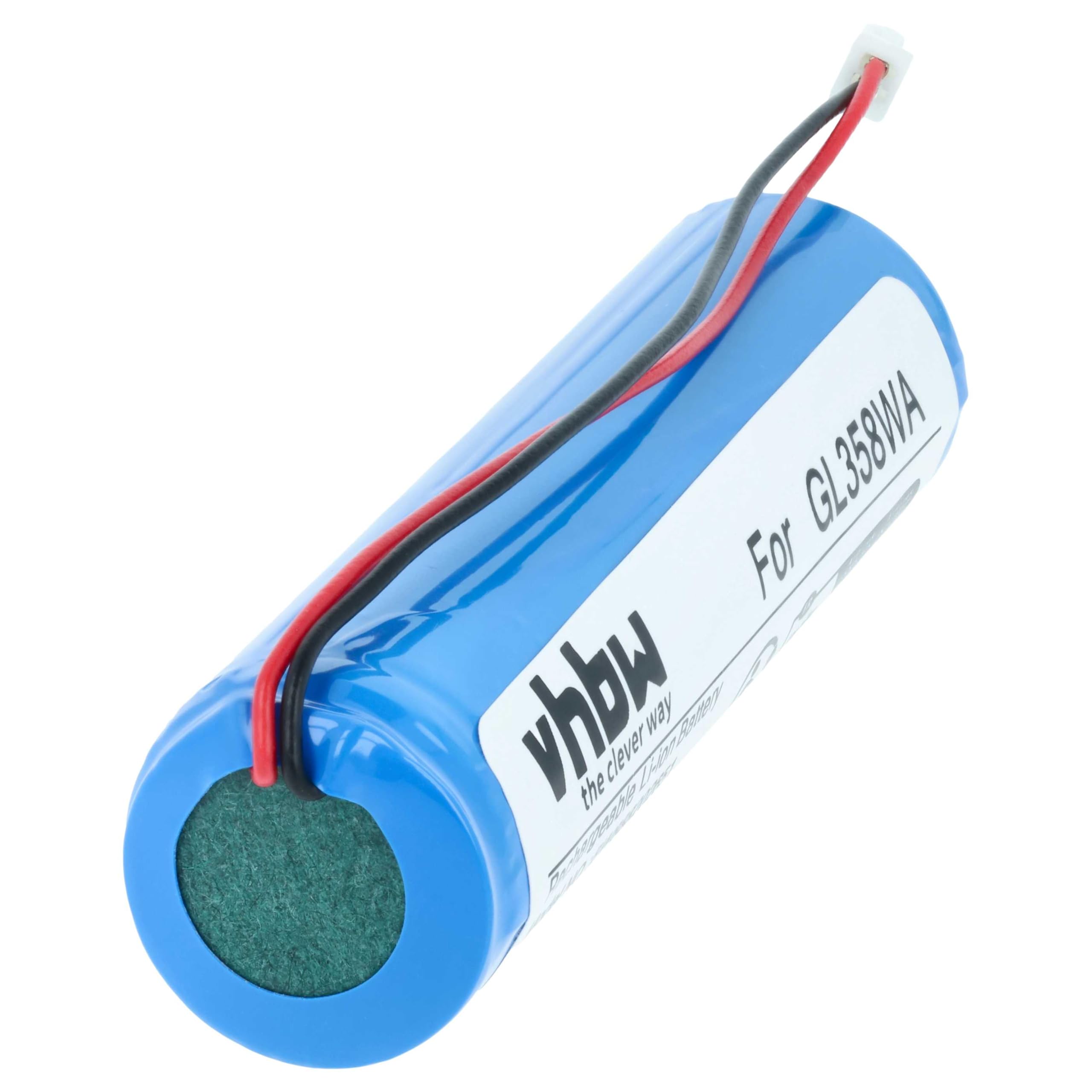 vhbw Akumulator kompatybilny z DJI Phantom 3 Standard Remote Controller dron Controller (3400 mAh, 3,7 V, litowo-jonowy)