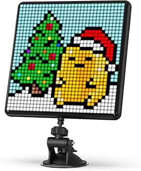 Amazon.co.jp: Divoom Pixoo-Max ピクセルディスプレイ アプリ 携帯