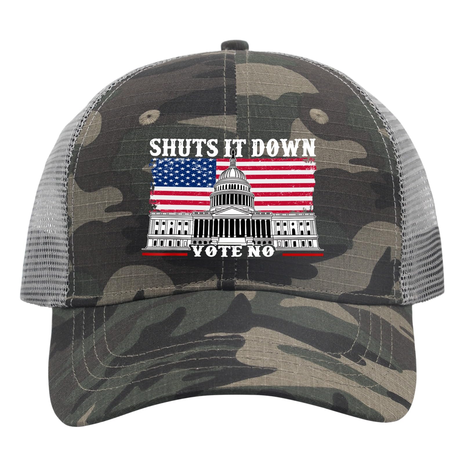 Vote No and Shuts It Downs Cap Happy Dad Hat AllBlack Hiking Hat Gifts for Son Cycling Cap