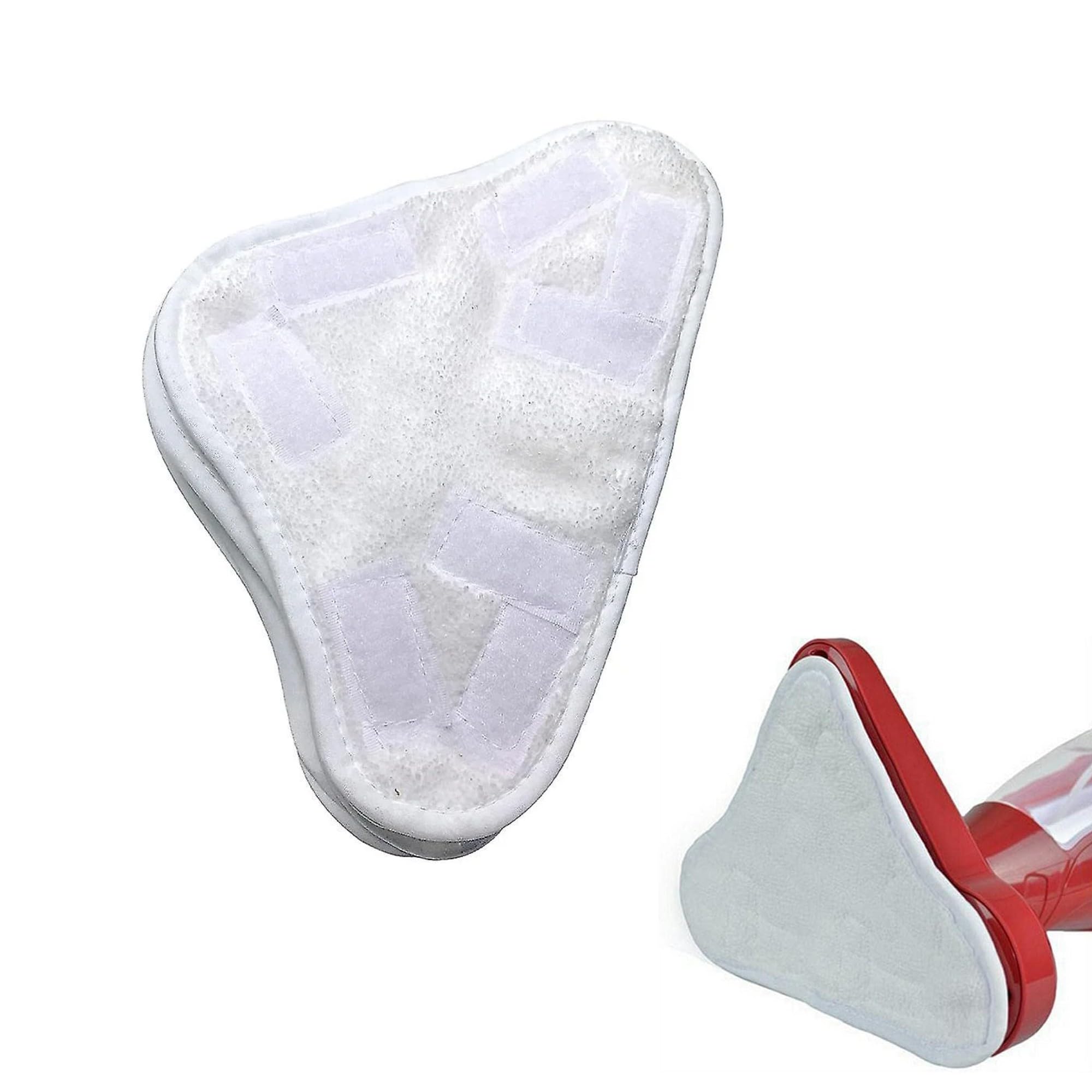 Sterlingedge White 2 Pcs Washable Microfibre Head Steam Mop Floor Pads Compatible With Thane H20 H2o H2ox5 Microfibre Head Floor Cleaning Mop