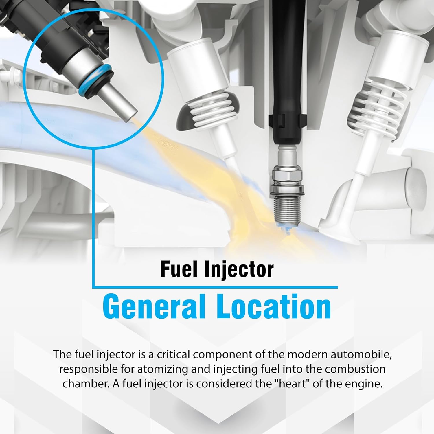 Fuel Injector Compatible With Yaris 2006-2014 23209-21040