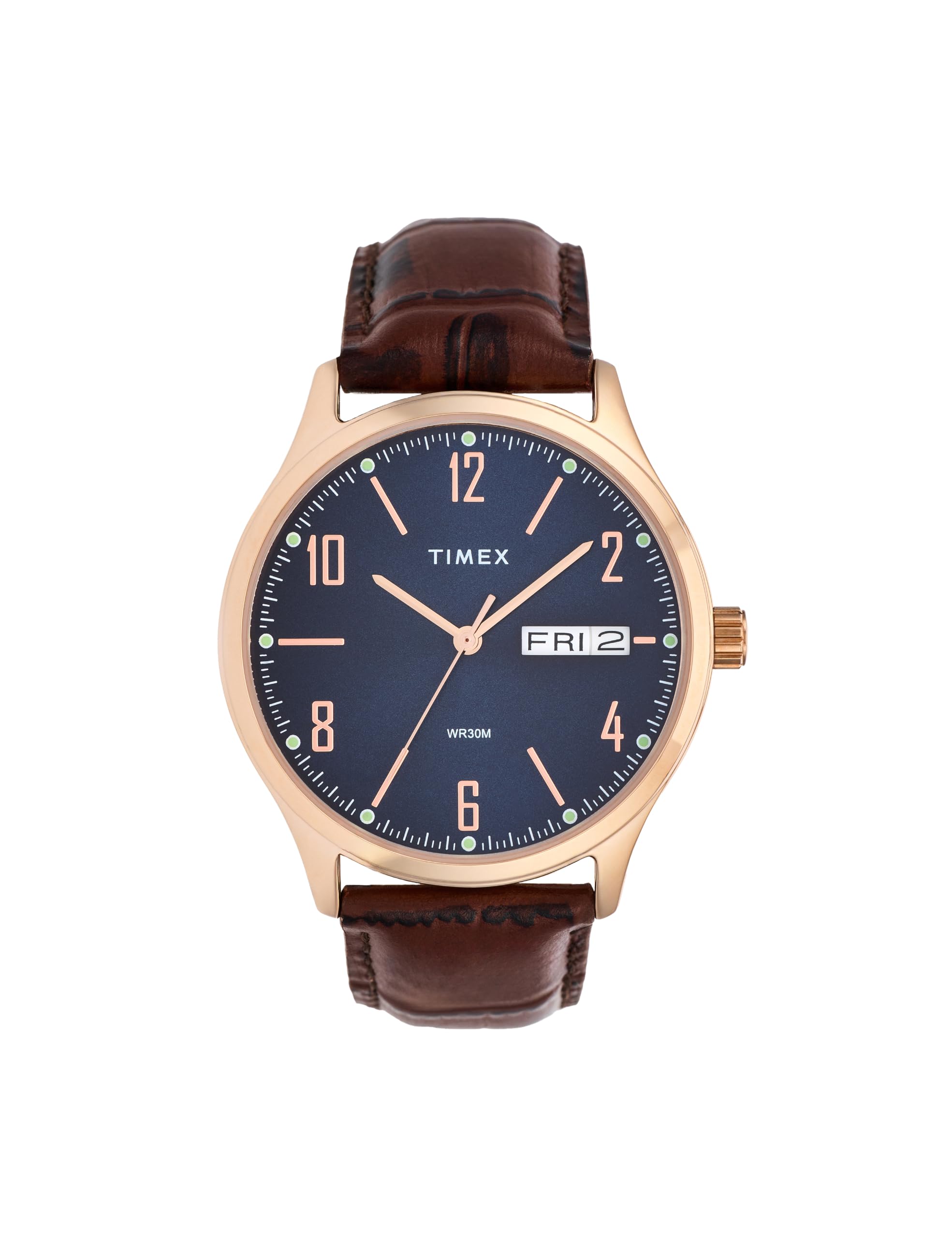timex Classics Analog Watch for Men with Round Dial & Water Resistant Man's Wrist Watches-picture-48