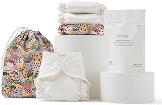 Esembly Try-It Kit - Cloth Diaper Starter Set with Organic Cotton Diaper...