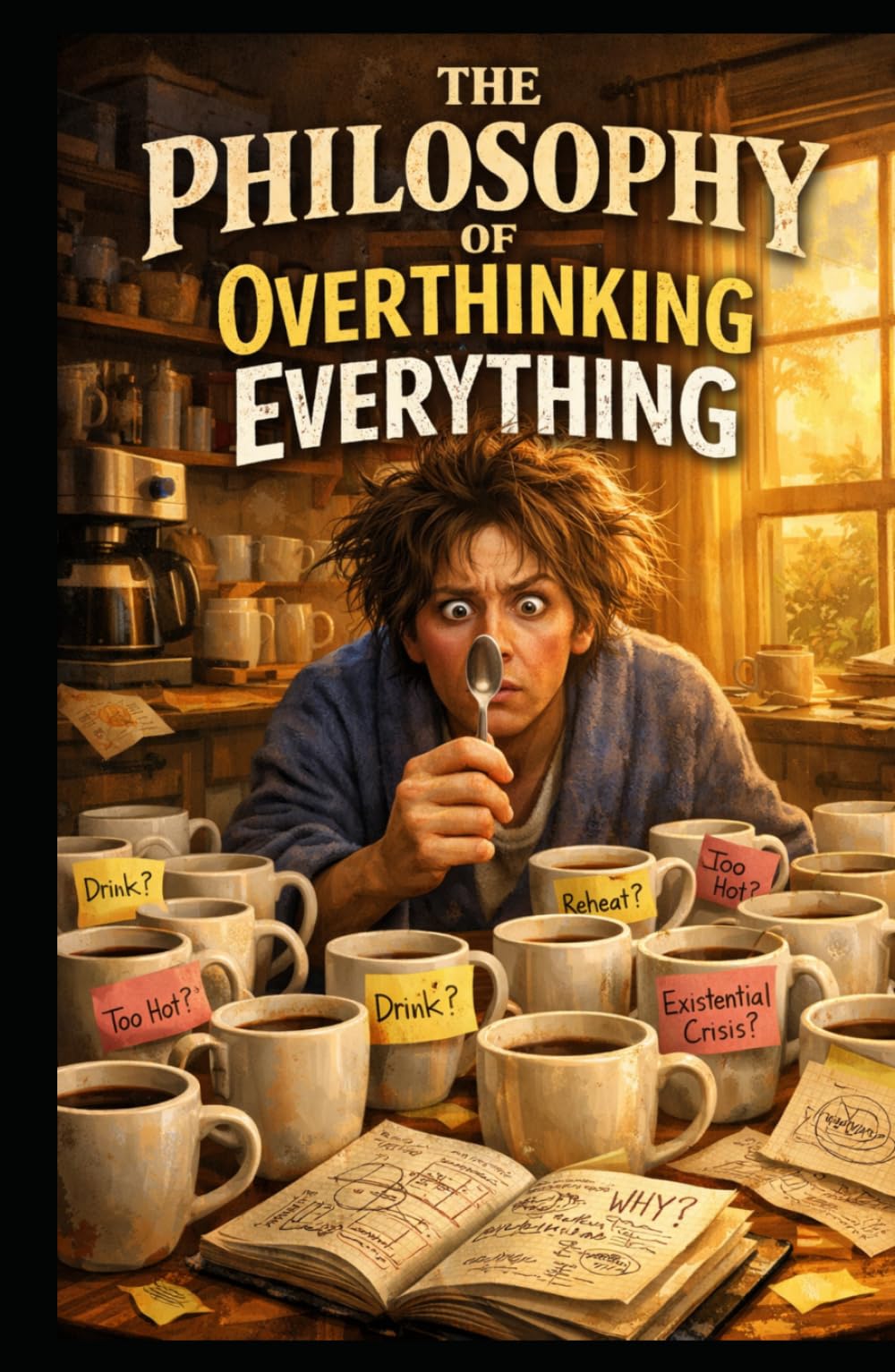 The Philosophy of Overthinking Everything: A Memoir of Indecision, Existential Spiral, and Mildly Burnt Coffee