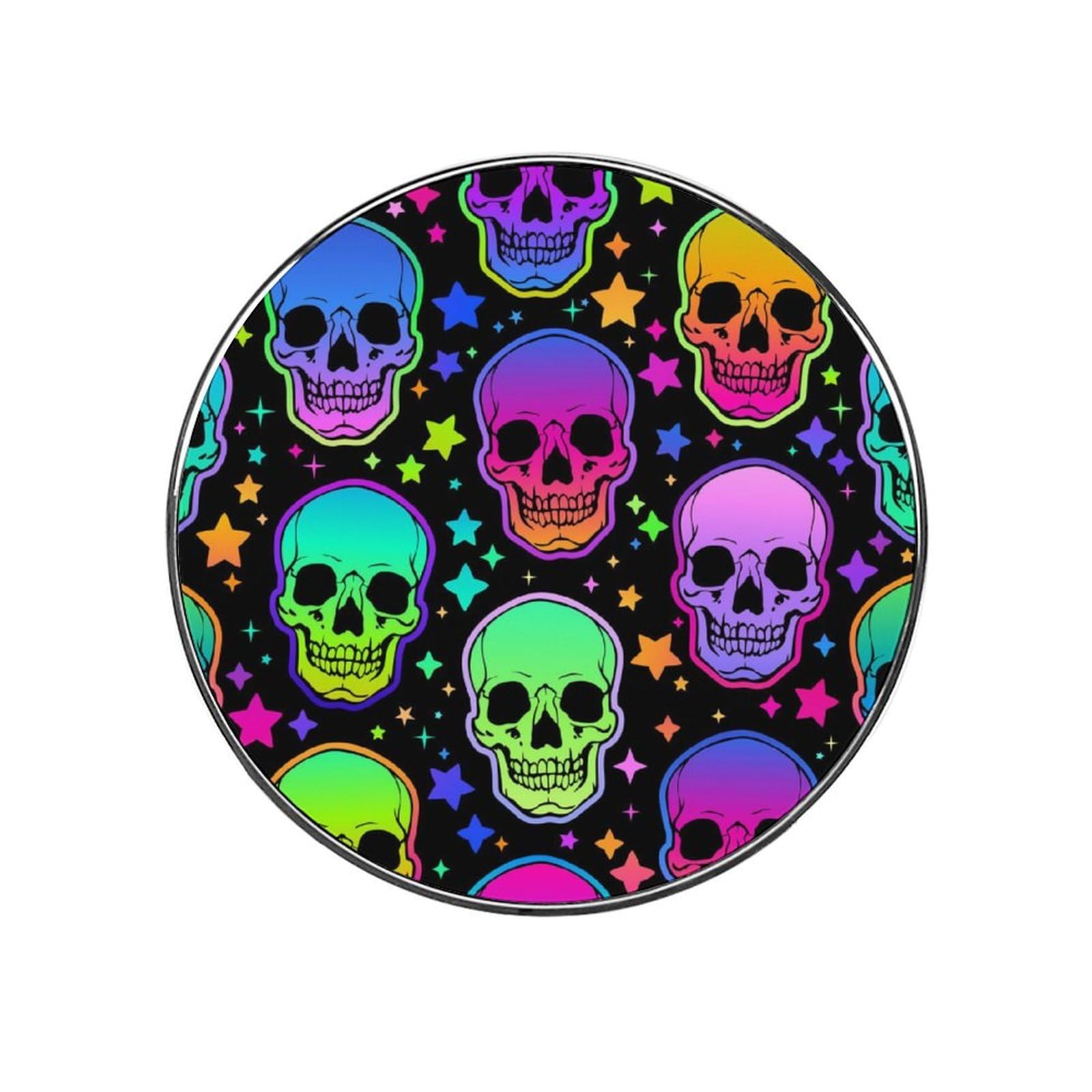 Colorful Skull Magnets For Fridge Kitchen Decoration For Refrigerators Whiteboards
