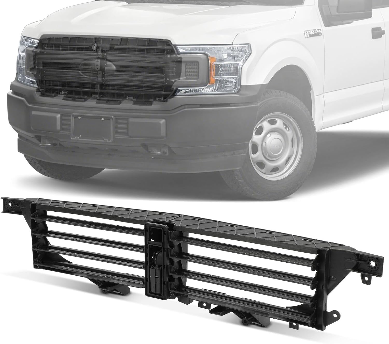 A-Premium Radiator Grille Air Shutter Actuator Compatible with Dodge Dart 2013 2014 2015 2016, with Actuator