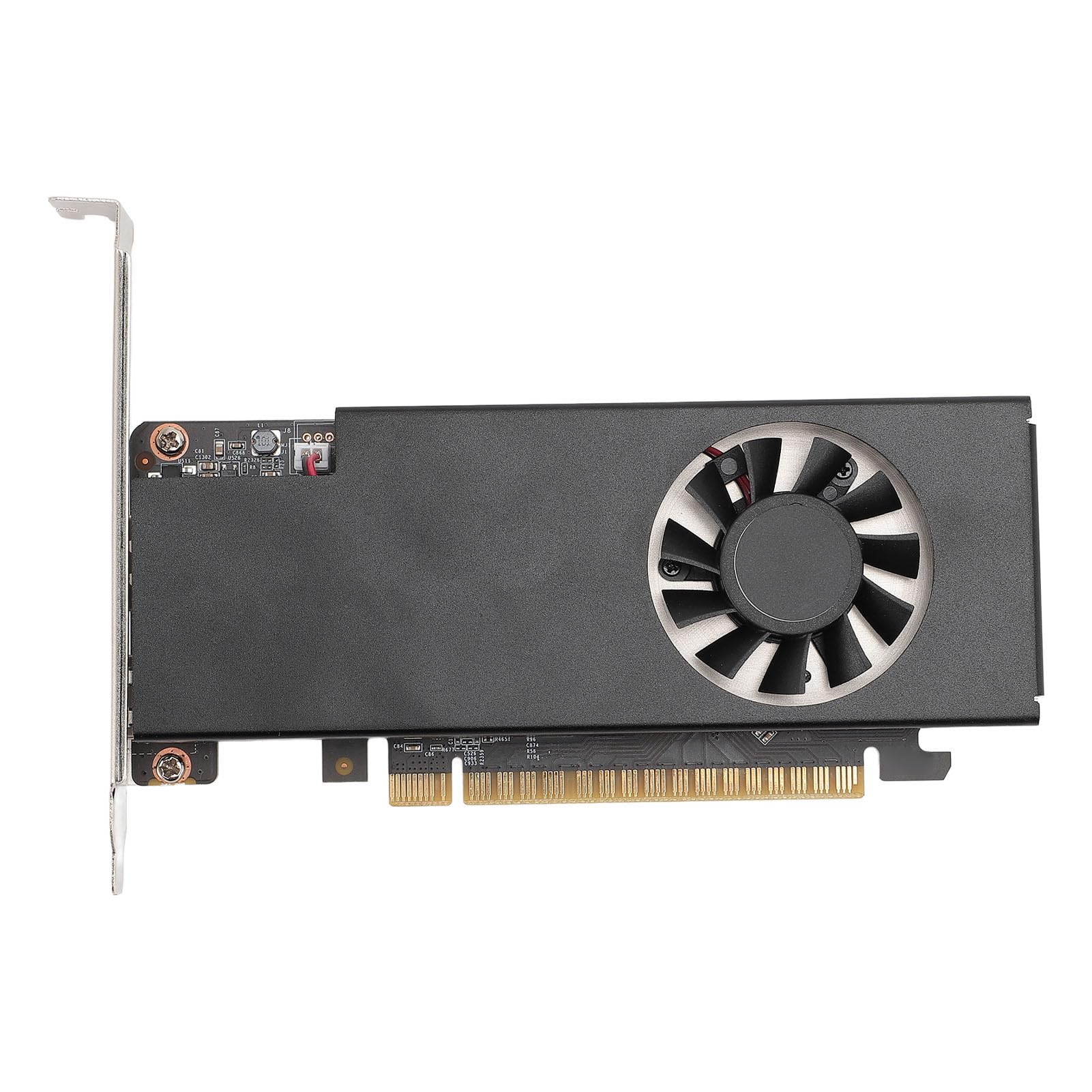 Scheda Grafica 4G 128 Bit con Ventola di Raffreddamento, Memoria Video GDDR5, Uscita DVI, per PC da Gioco ITX, Multimedia HD
