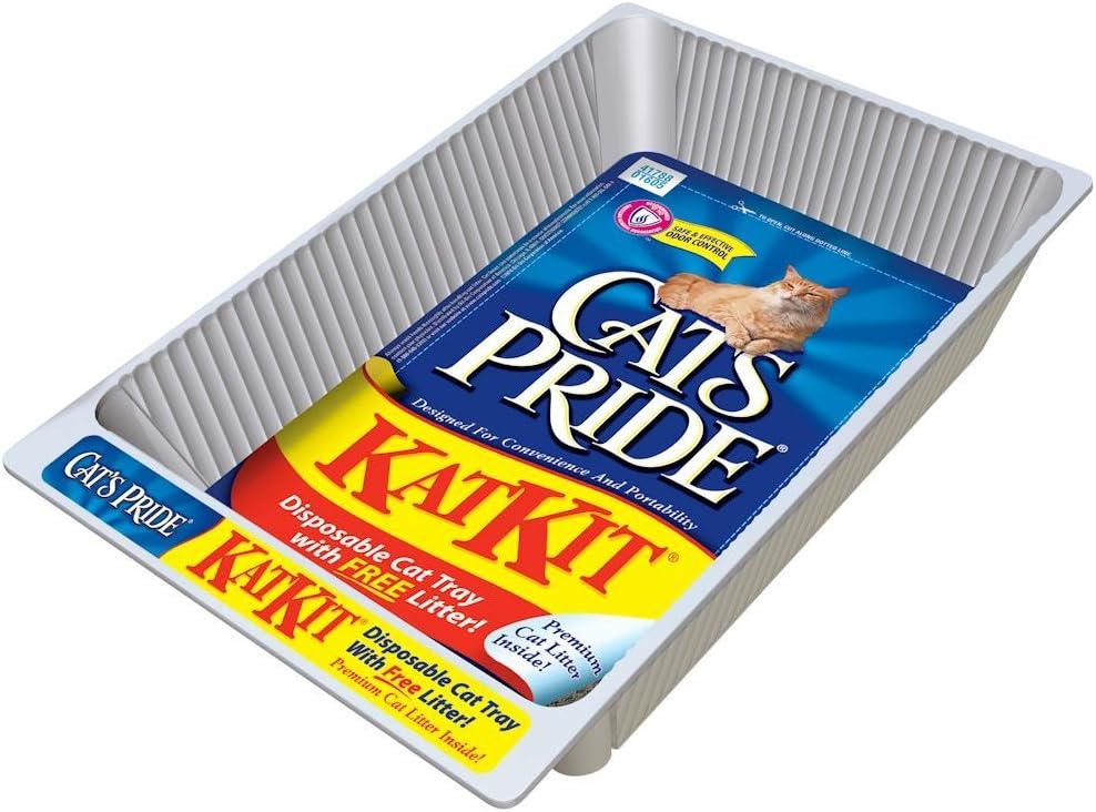 Disposable Litter Pan, Includes Pan & Litter All In One