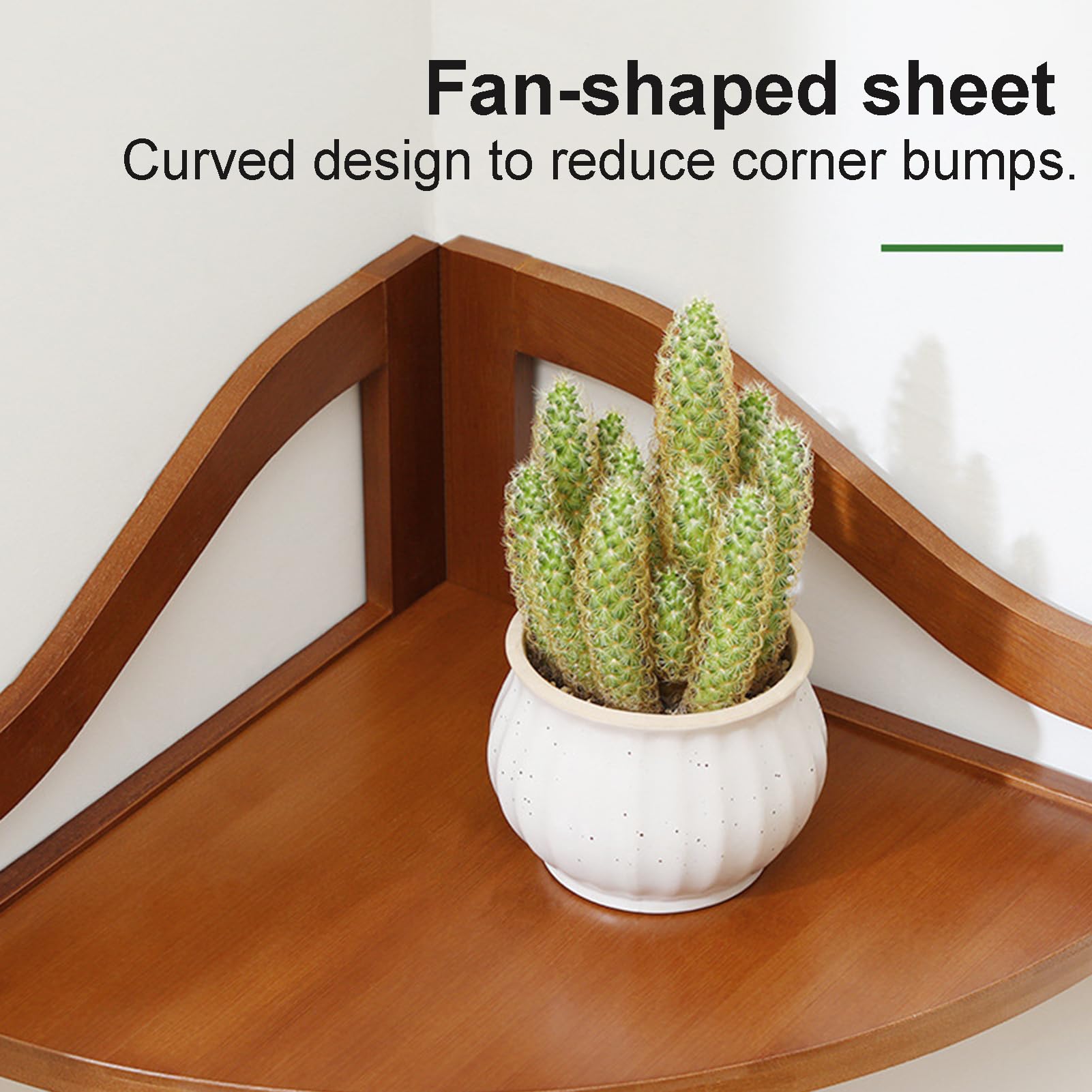 Support de plantes en bambou pour l'intérieur et l'extérieur, étagère autoportante à 3 niveaux pour fleurs et plantes, design robuste style échelle