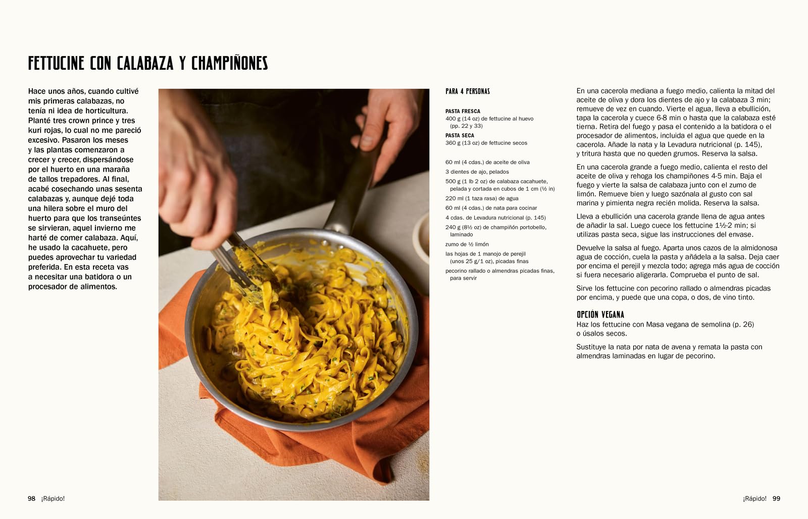 Pasta, pronto: Recetas rápidas y sencillas para cocinar una y otra vez (COCINAS DEL MUNDO)