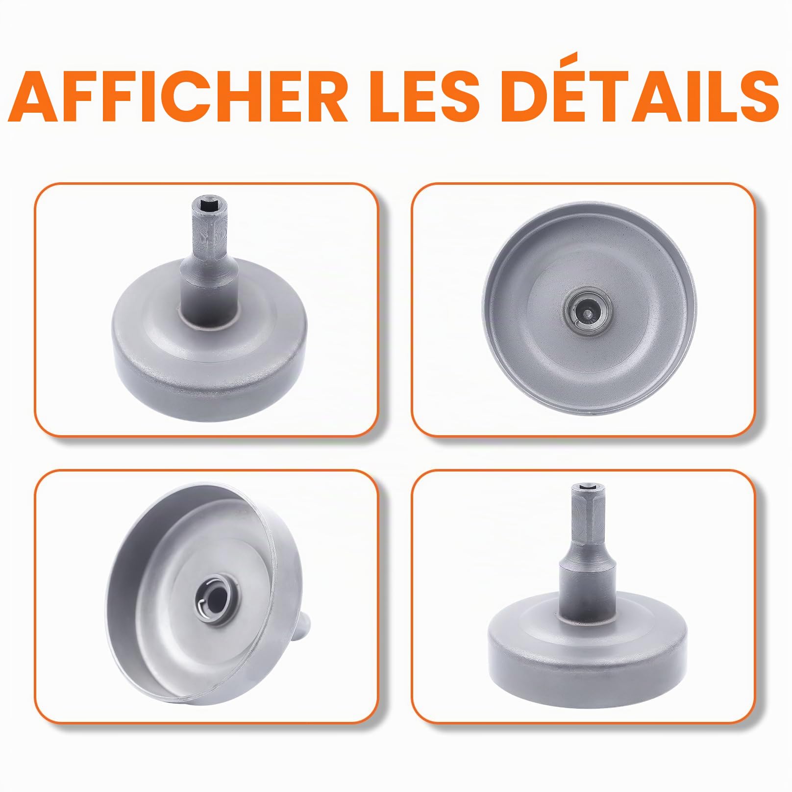 Kit de couverture pour tambour d'embrayage Stihl FS56RC FC56C FS70R HT56 KM56RC FS55T FS70C HT56C MM55 Pièces de rechange