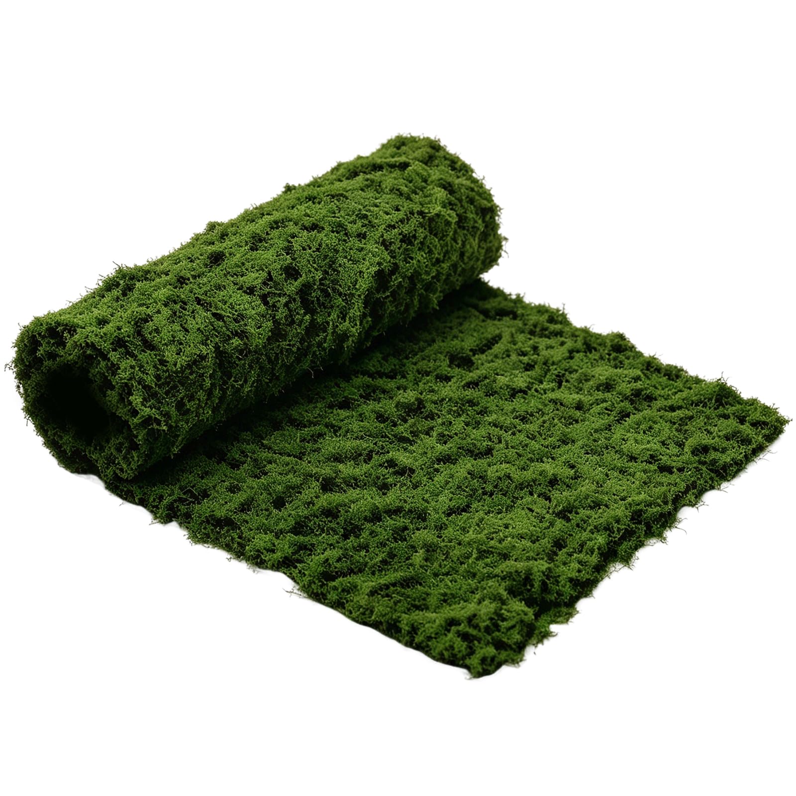Artificial Moss Mat, Realistic Green Fake Moss,Floral Terrarium Decoration
