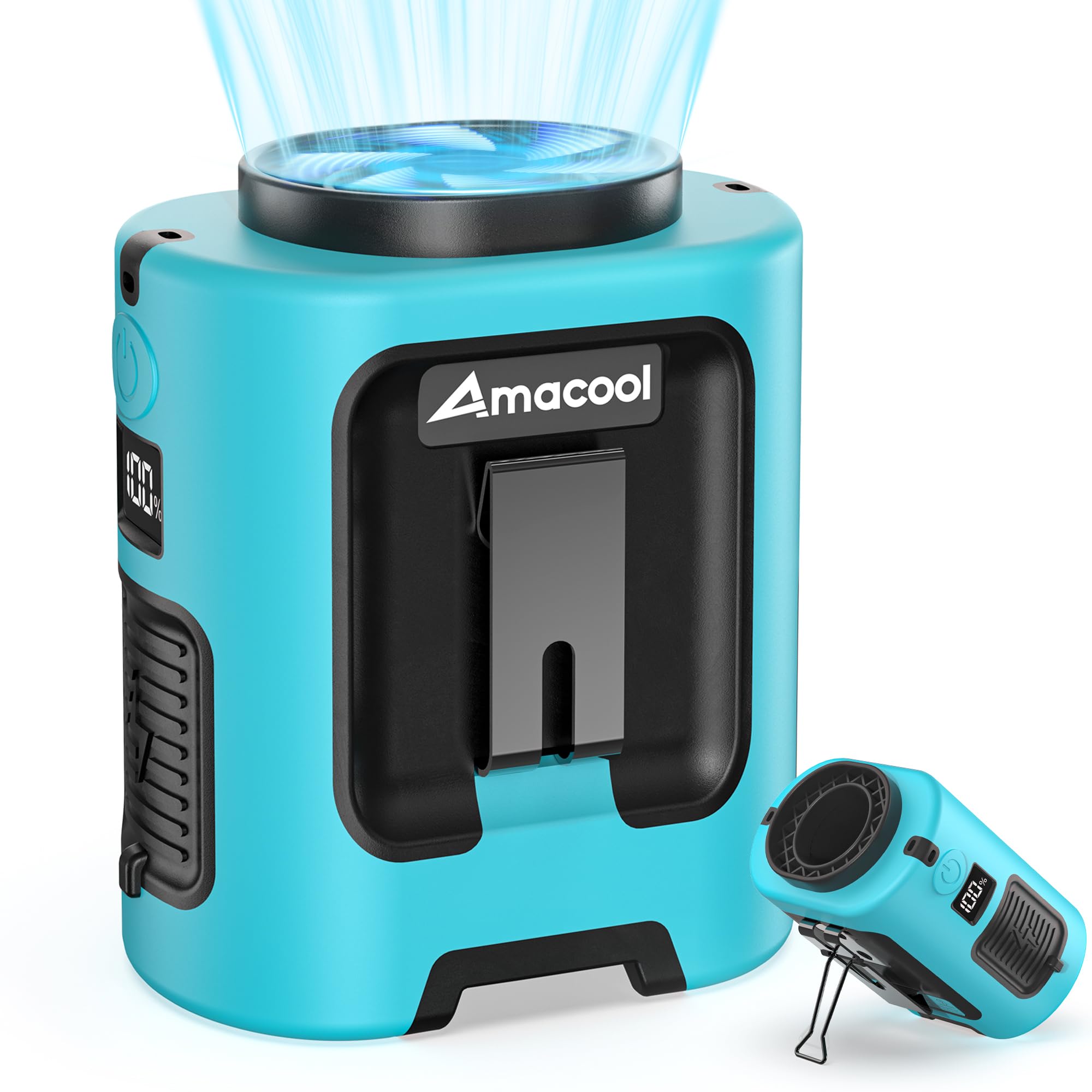 AMACOOL Mini Portable Waist Fan Clip on - household fans | Mubboo