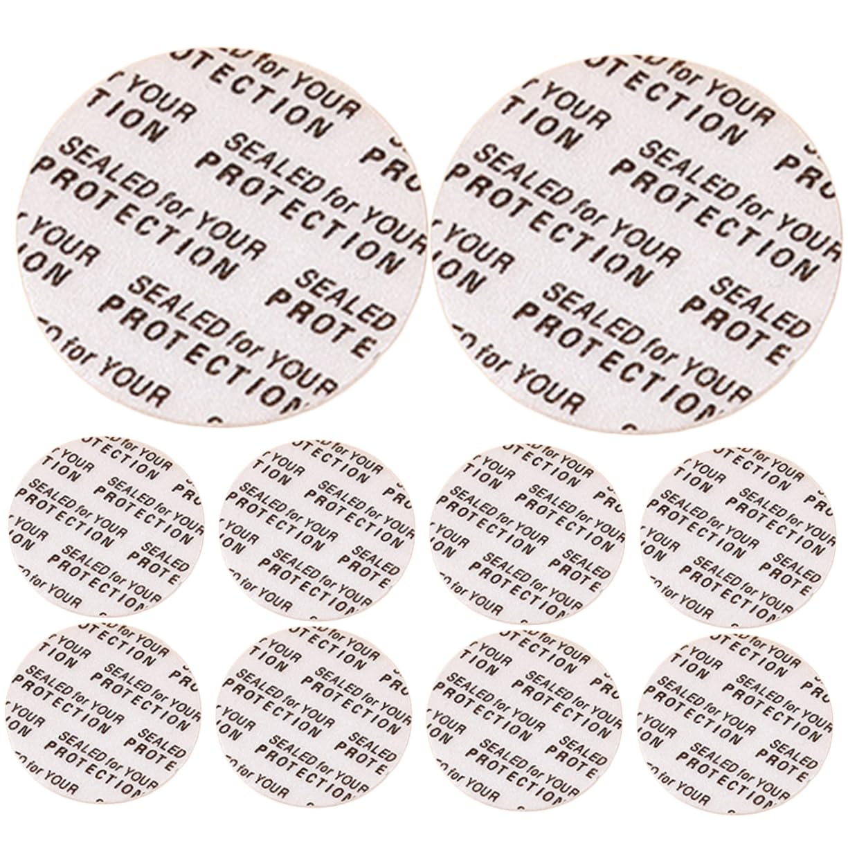 OUNONA Bottle Seals Liner 300pcs Pressure Bottle Sealing Tape for Fresh Storage