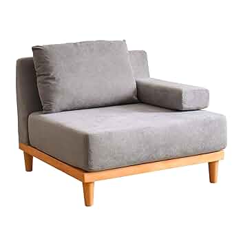 GMEK397B○富超居 FUYUEIU 台湾 シングルソファ 1人 Wannaes ワンネス ソファ 1人掛け フロア ロー ファブリック