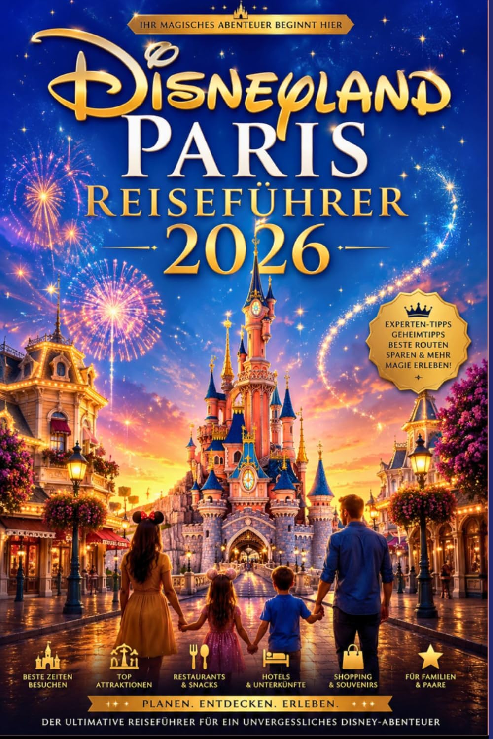 Disneyland Paris Reiseführer 2026: Mehr entdecken, weniger warten und die Magie erleben (Mehr Entdecken, Weniger Stress Reiseführer)