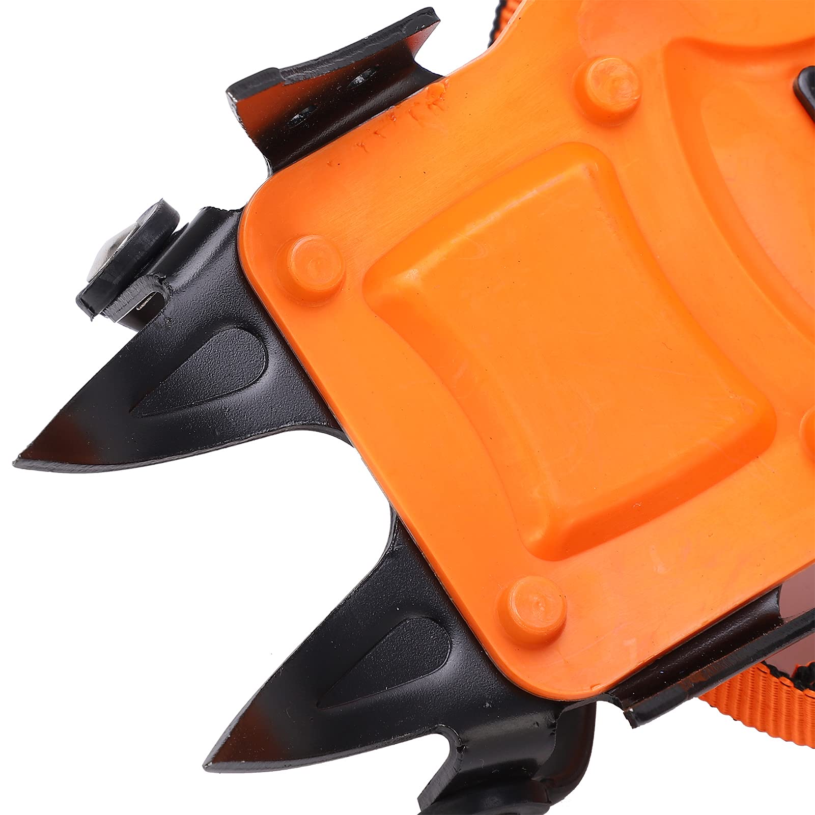 Crampones resbalan 12 Dientes de Resistencia para el Desierto del día de la Nieve, Agarre de Agarre Fuerte y de Transporte de Transporte, y transportan un Efecto de patín único,