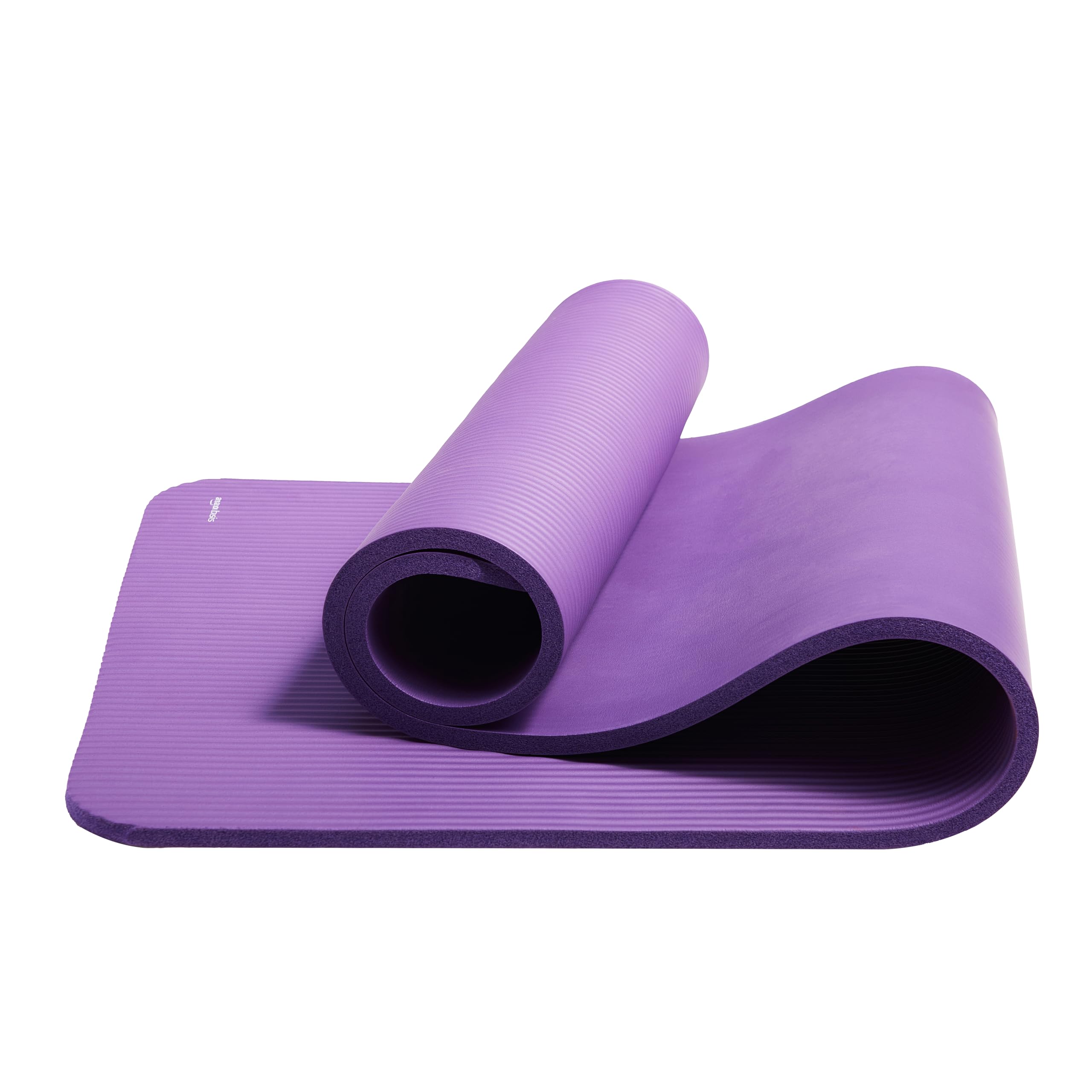 Amazon Basics 1/2 Inch Extra Thick Exercise Yoga Mat with Carrying