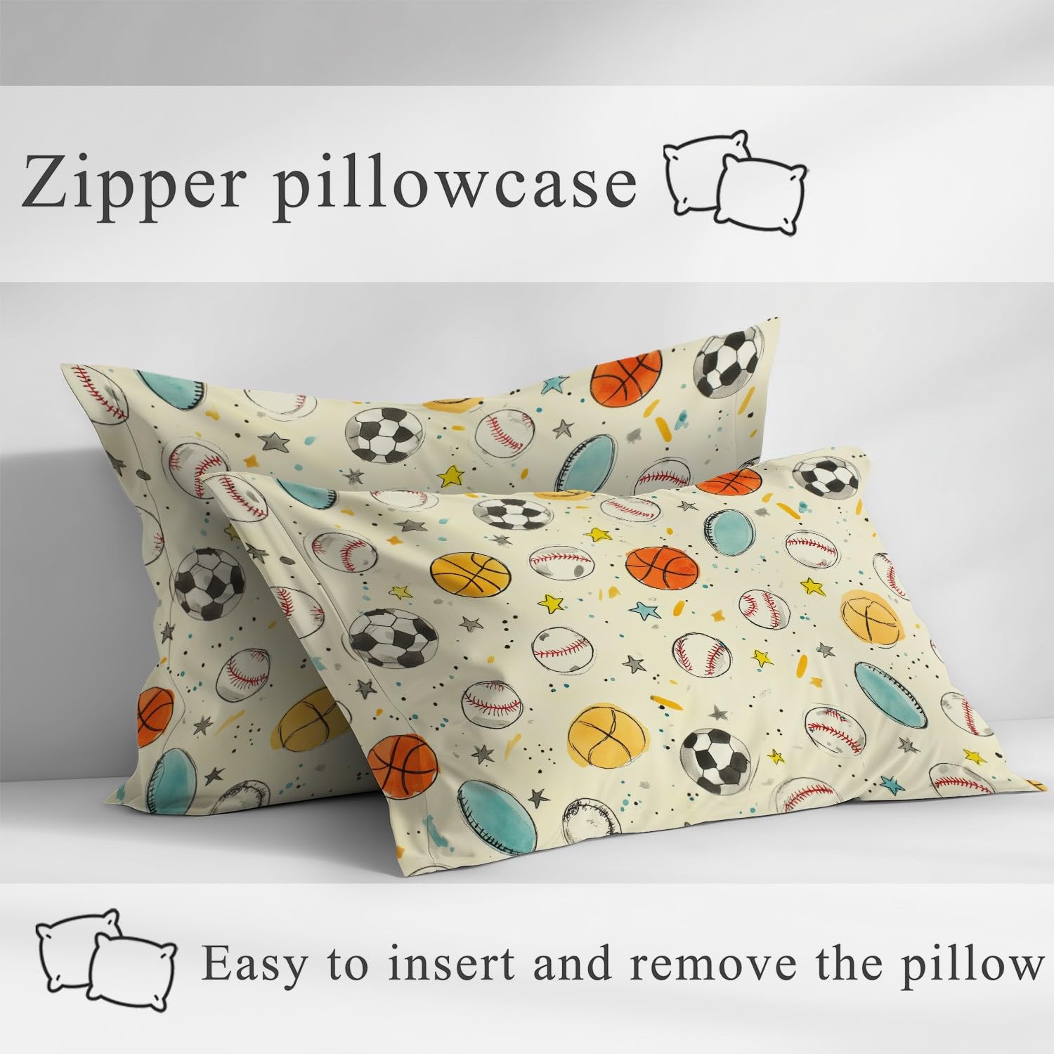 Sábana bajera ajustable de competición de dibujos animados, tamaño Super King, juego de ropa de cama de 30 cm de profundidad, 2 piezas con 3 piezas y 2 fundas de almohada para niños y adolescentes