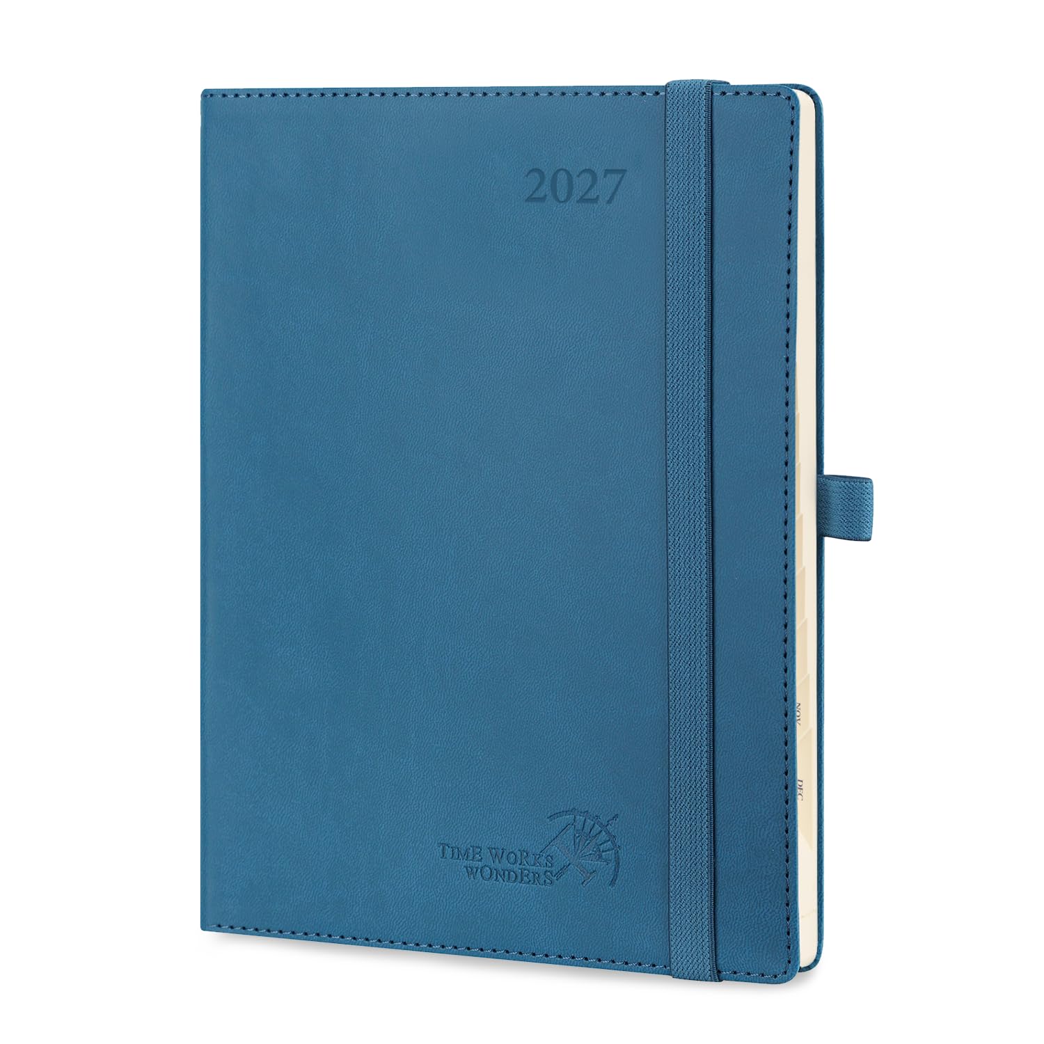 POPRUN 2027 Planner, 6.5" x 8.5", Daily Weekly and Monthly Appointment Book