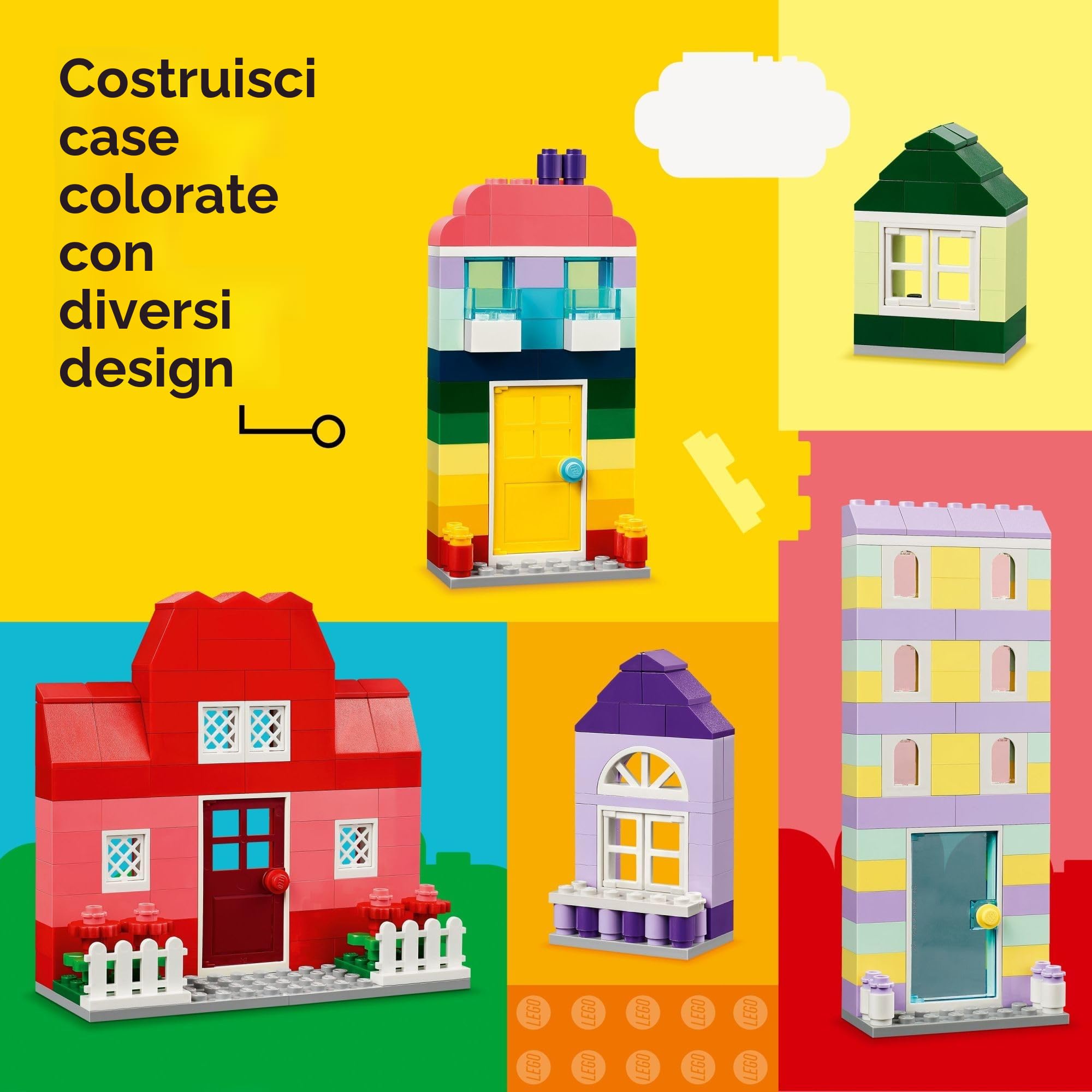 Set Mattoncini Costruzione Classici 1635 Pezzi Con Accessori Fattoria - Compatibili Con Tutte Le Marche, Per Bambini 6+ Anni - 4