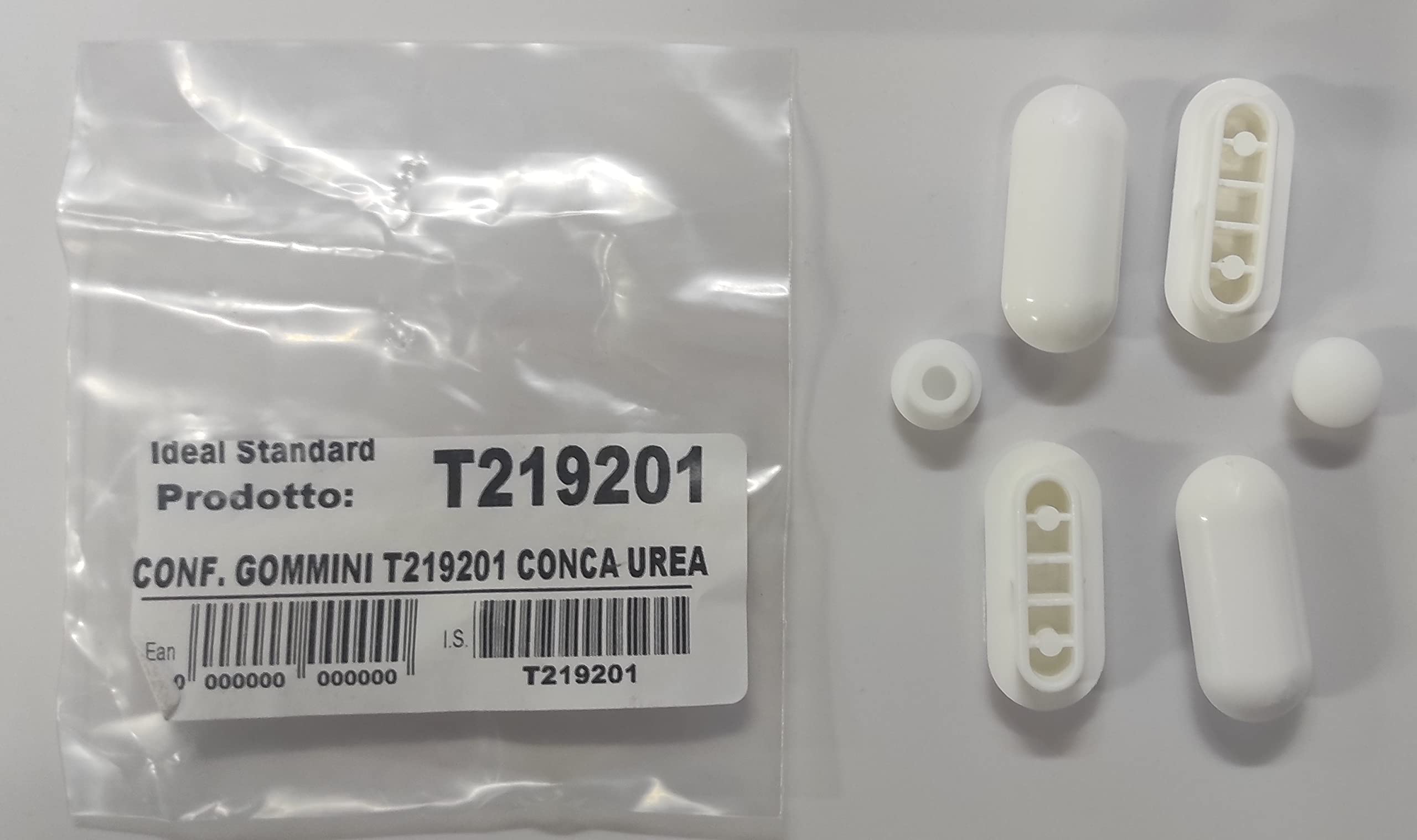 Aexit Boccola mobile PE da 2 mm con bordo tagliente per montaggio su pannello bianco da 2 m di lunghezza ID: 379119