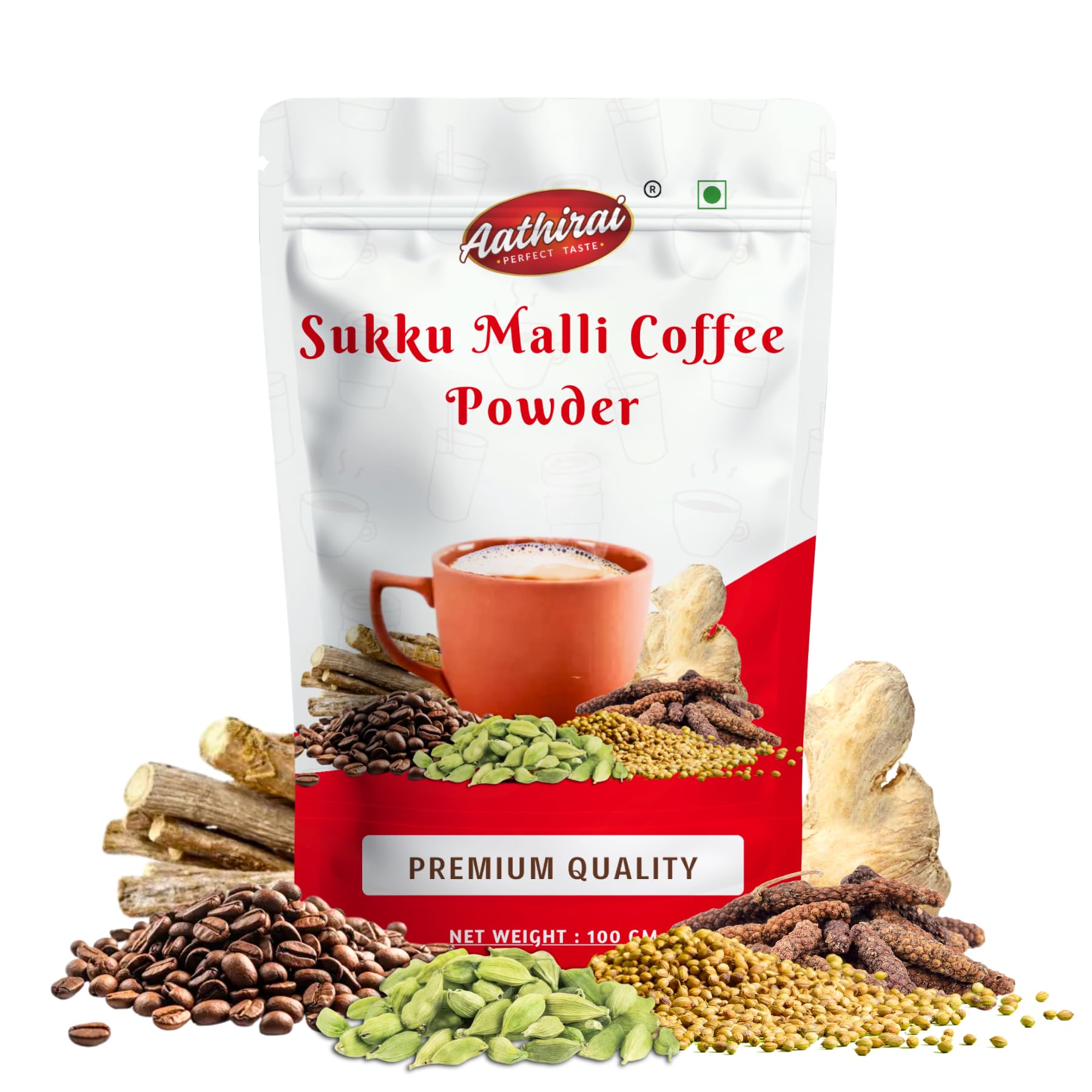 Aathirai Sukku Malli Coffee Powder - 100 GMS | Ginger Coriander Coffee Powder | Instant Sukku Coffee Powder (B0C5XM9F27) Amazon Price History, Amazon Price Tracker