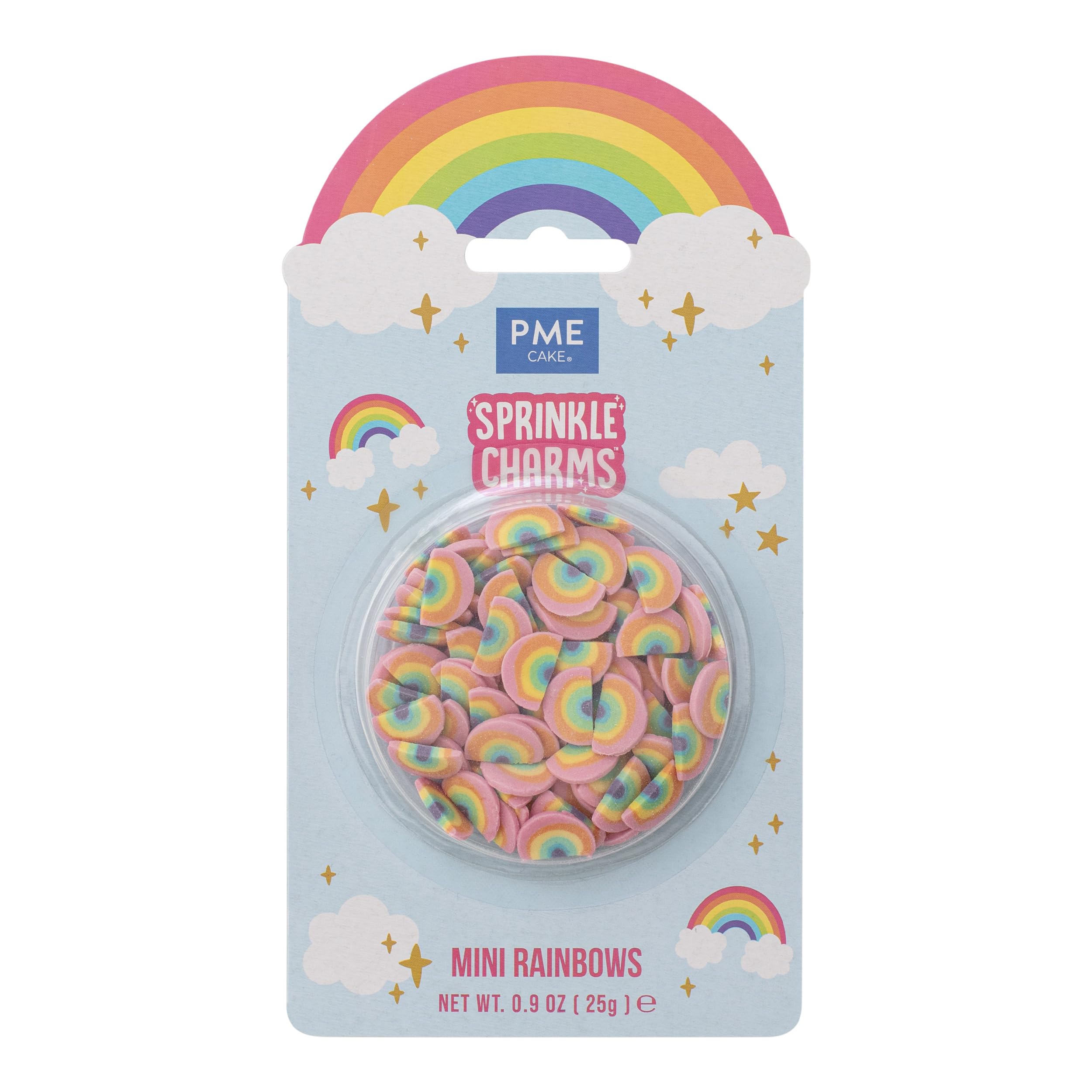 PME Cake Mini Rainbows Sprinkle Charms (25g / 0.9oz)