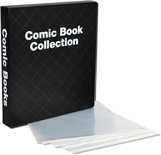 UniKeep Comic Book Collection Storage Case/Binder (Black)