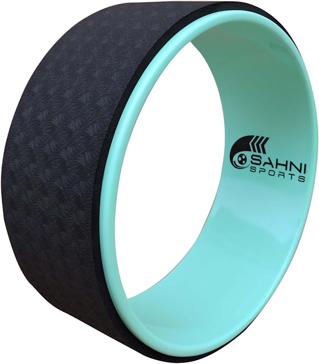 Sahni Sports Plastic Yoga Block, 35 x 35 x 15 cm (Green and Black)