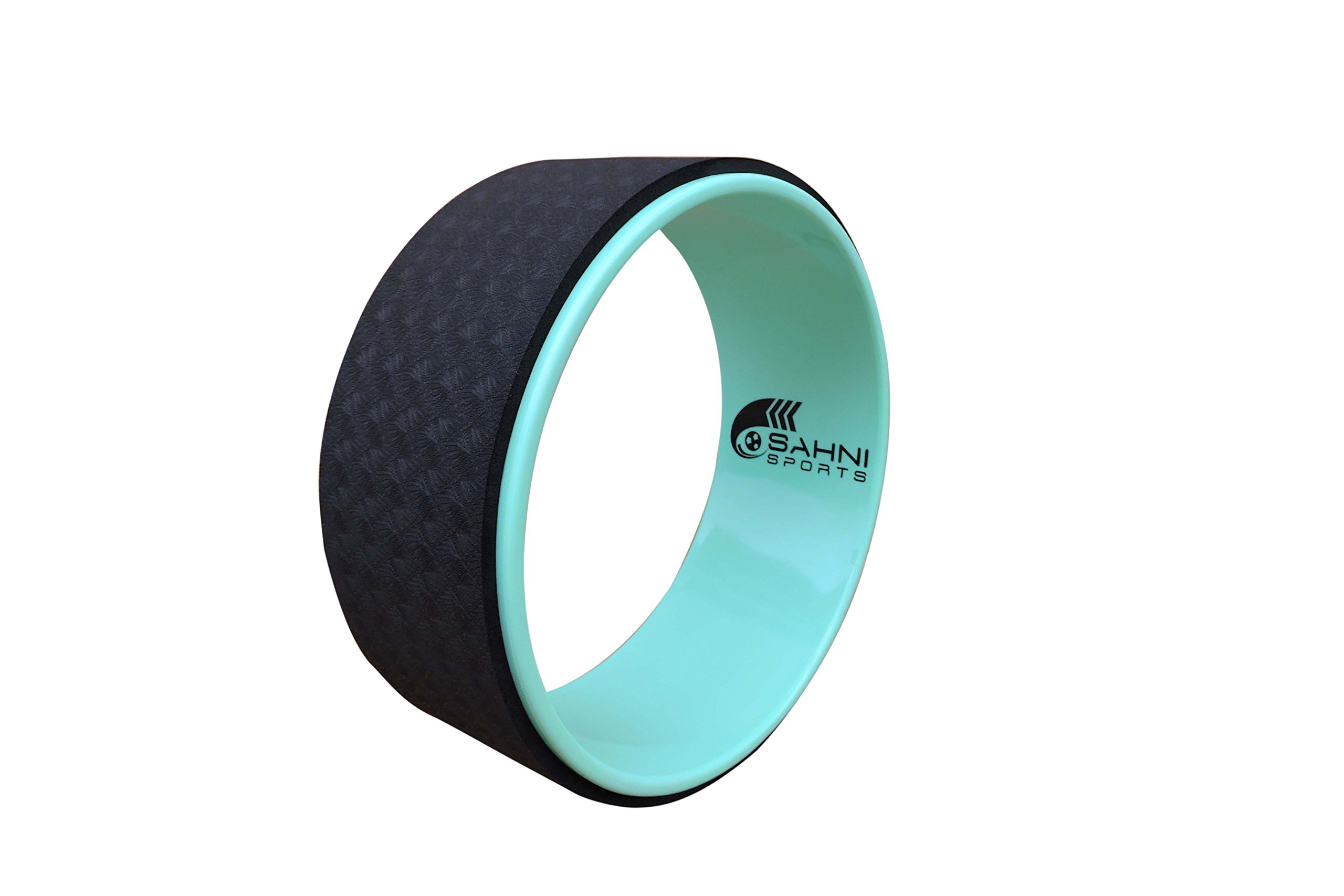 Sahni Sports Plastic Yoga Block, 35 x 35 x 15 cm (Green and Black)