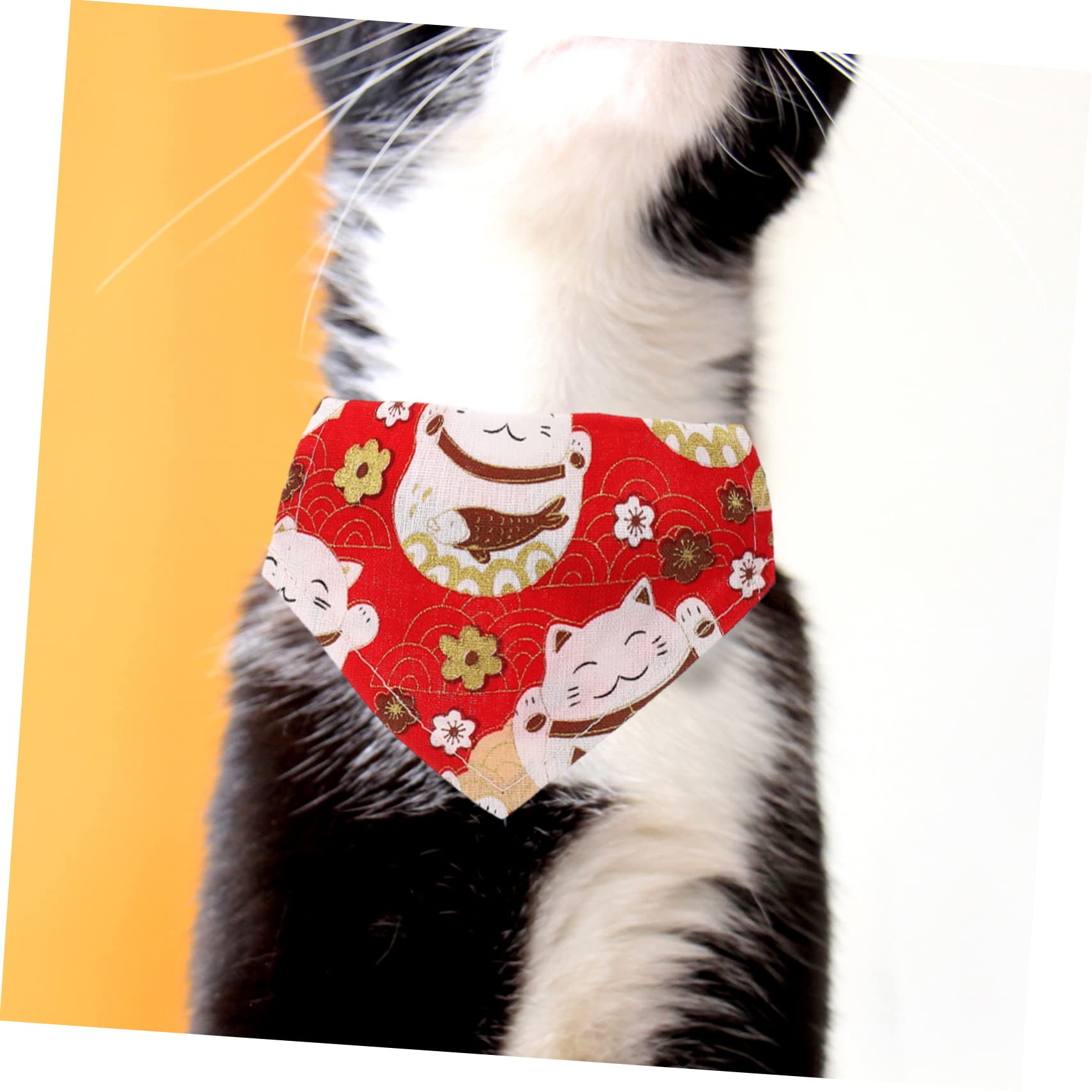 POPETPOP 9pezzi Bandane Triangolari Per Scaldacollo Decorativo Per Domestici e Assorbente Accessori Per e