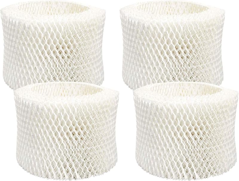 4 Pack HAC-504 Humidifier Filters for Honeywell Humidifier HAC-504 | HAC-504AW, HAC504V1, HCM350, HCM-350W, HCM-300T, HCM-315T, HCM-600, HCM-710, Replacement Wicking Filter A