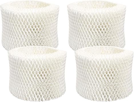 Lemige 4 Pack HAC-504 Humidifier Filters for Honeywell Humidifier HAC-504, HAC-504AW, HAC504V1, HCM350, HCM-350W, HCM-300T, HCM-315T, HCM-600, HCM-710, Replacement Filter A