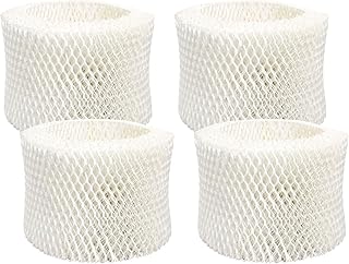4 Pack HAC-504 Humidifier Filters for Honeywell Humidifier HAC-504, HAC-504AW, HAC504V1, HCM350, HCM-350W, HCM-300T, HCM-315T, HCM-600, HCM-710, Replacement Filter A
