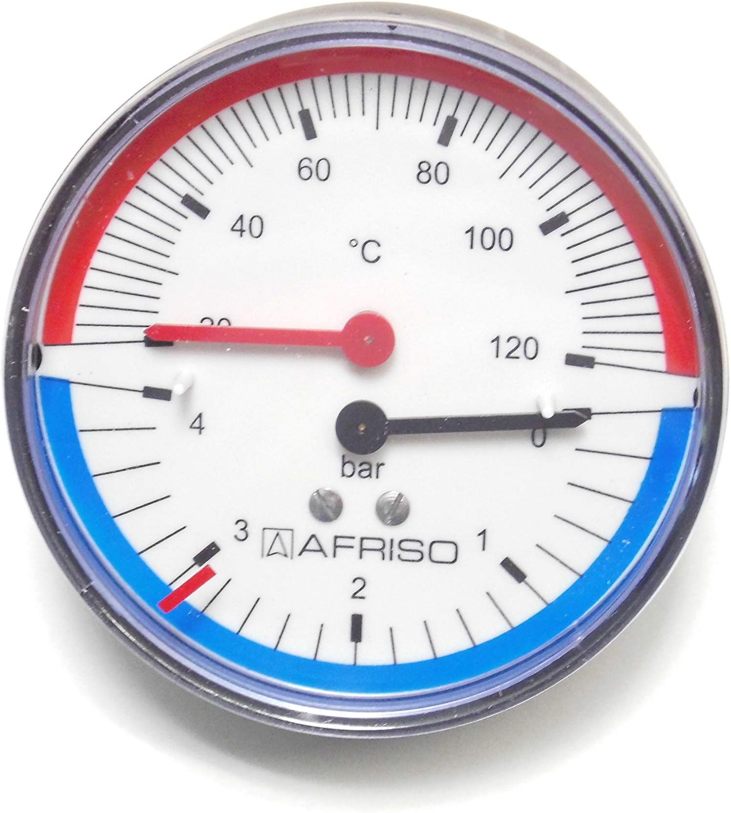 Afriso Thermo Pressure Meter TM80 63341 Axial