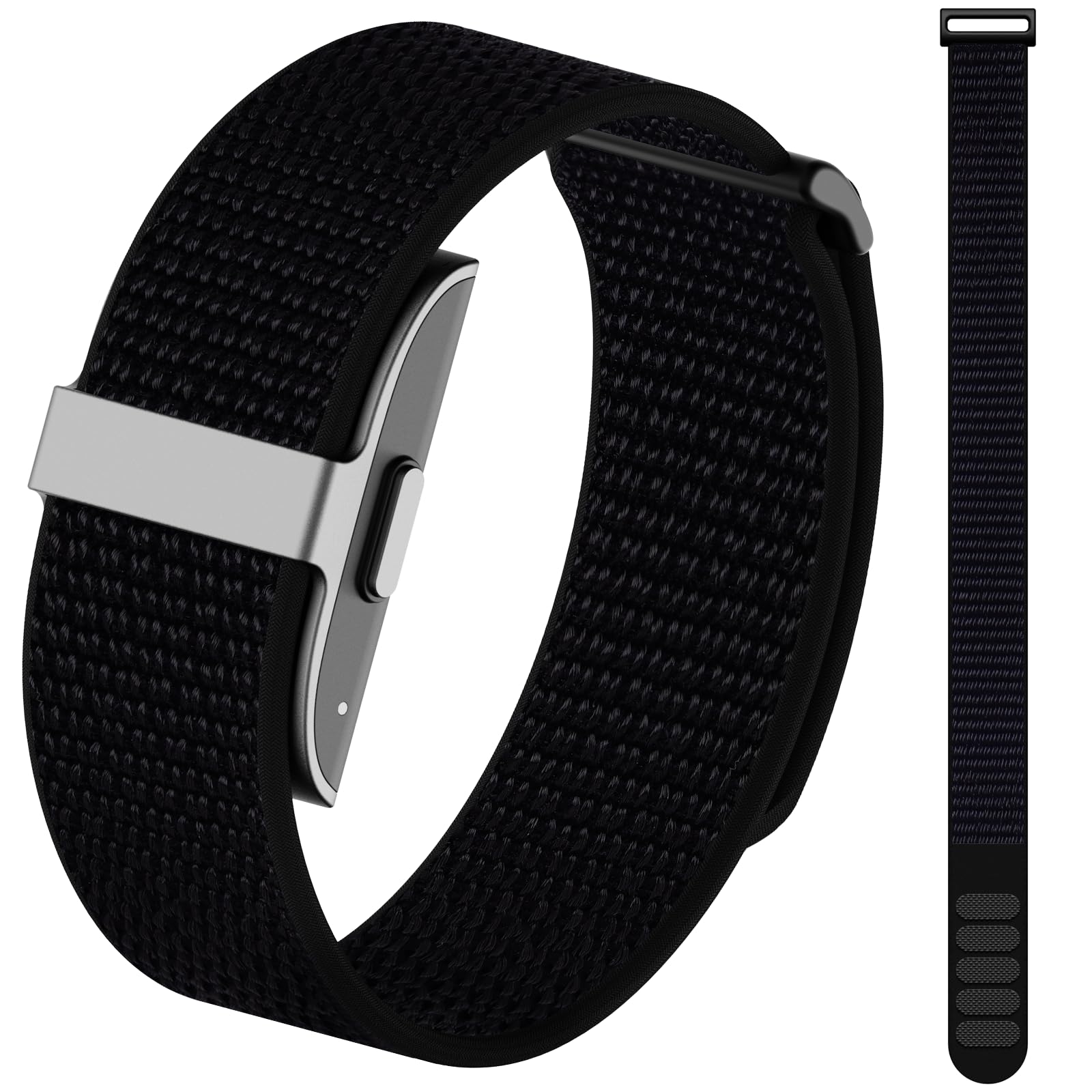 ZOOROO Nylon Loop Sport Replacement Bands Compatible with Hume Health Band, Soft Breathable Adjustable Wrist Band for Hume Band Replacement Strap Wristband for Fitness Tracker Women Men — view 13