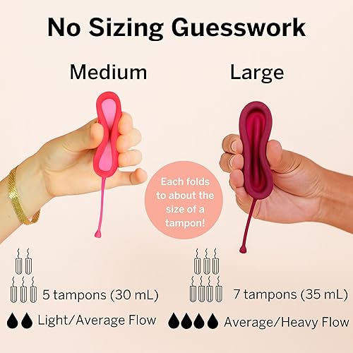 Miniatura 6 de Discos menstruales con esterilizador – Clasificado 1 para el disco de período más cómodo y reutilizable – Mata el 99.9% de los gérmenes con vapor