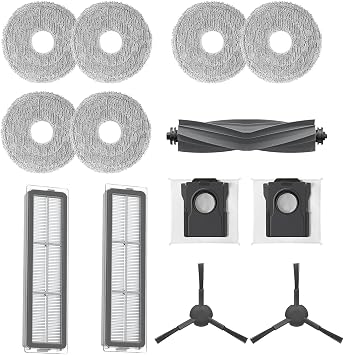 DREAME Robot Vacuum Accessories kit Compatible for L40s Ultra AE / L40s Ultra CE / L10s Ultra Gen2 / X30 Ultra / L10s Pro Ultra