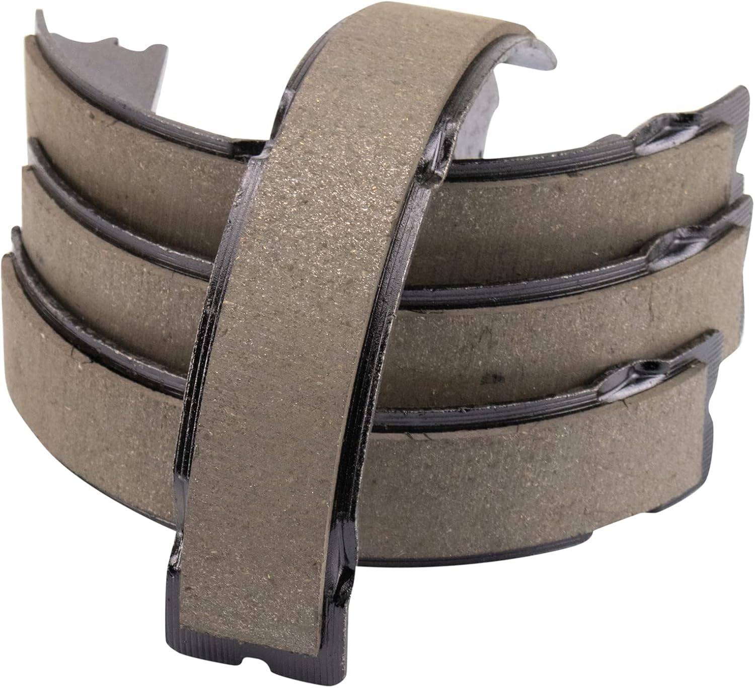 TRQ Rear Parking Brake Shoe Set for 2012-2018 Ford F-150
