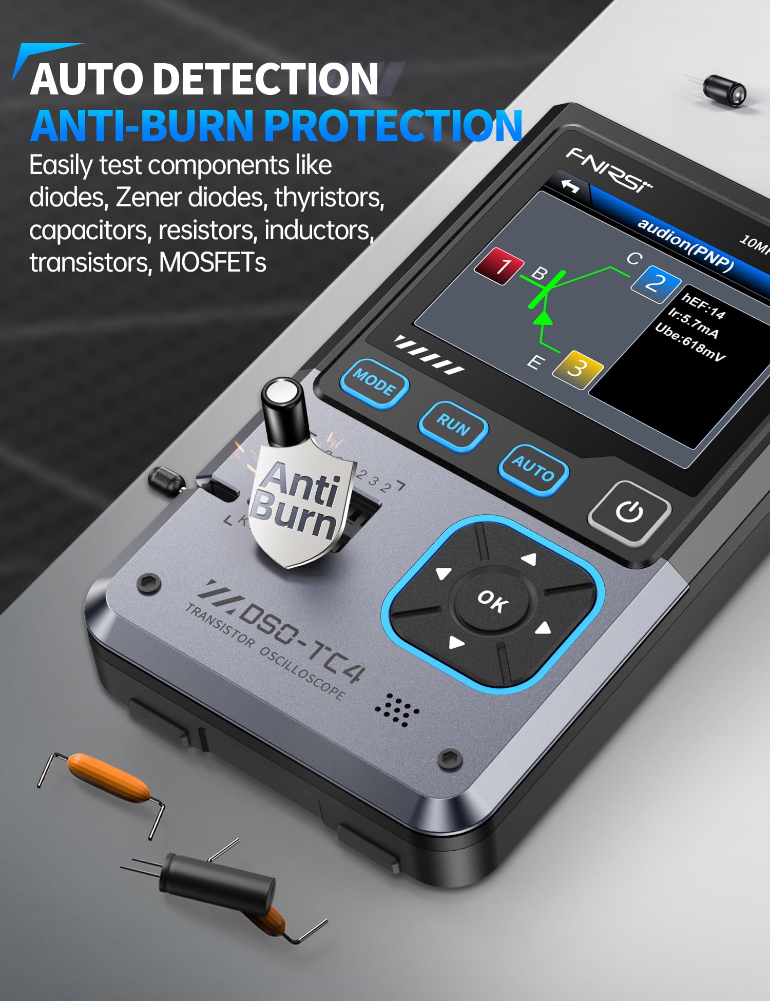 FNIRSI DSO-TC4: 3-in-1 Oscilloscope & Tester -3