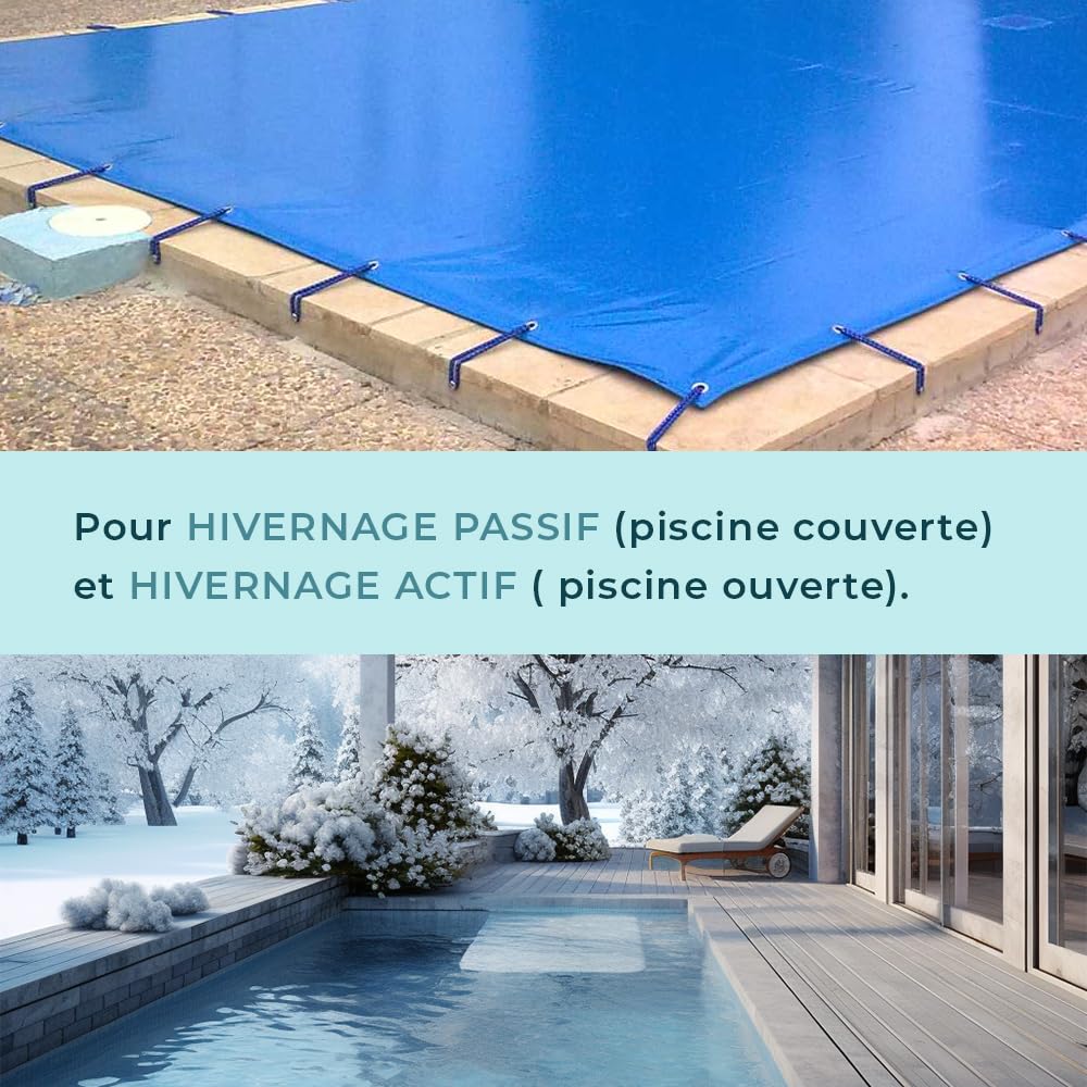 Produit d'hivernage Super - 5L - Effet détartrant, algicide et Anti-moisissures - Hivernage Actif et Passif - Non moussant