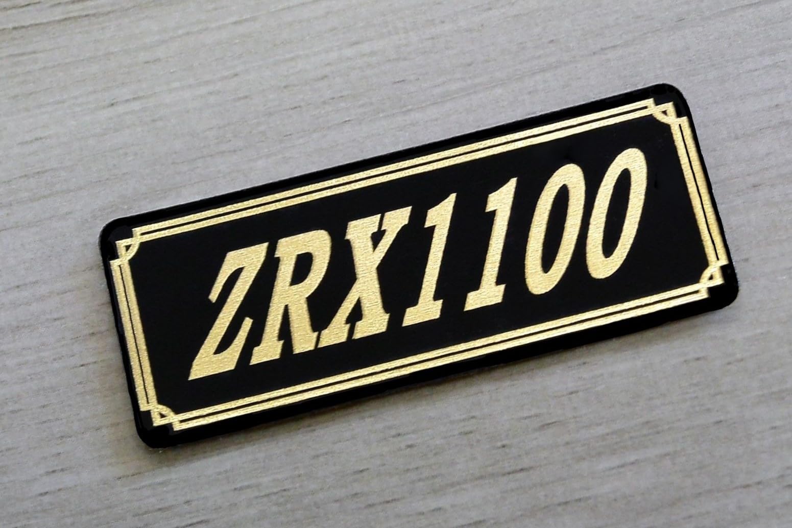 Amazon.co.jp: QE-99-3 ZRX1100 黒/金 オリジナルステッカー アンダー