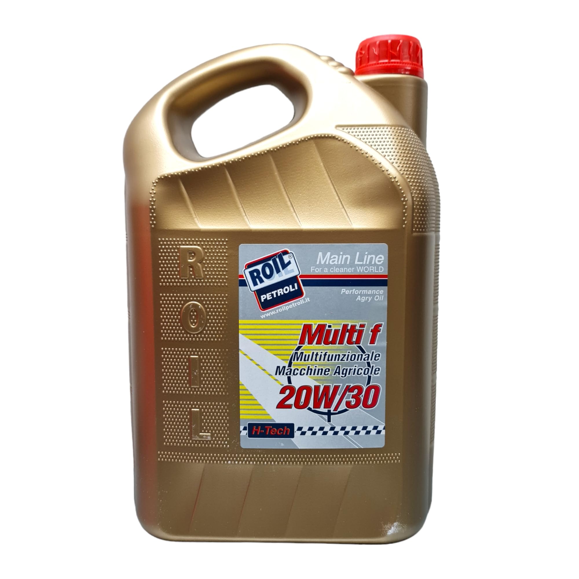 5 Litri di Roil Multi F 20W/30 - Olio Multifunzione per TRATTORI, Macchine AGRICOLE, Attrezzi da Giardinaggio