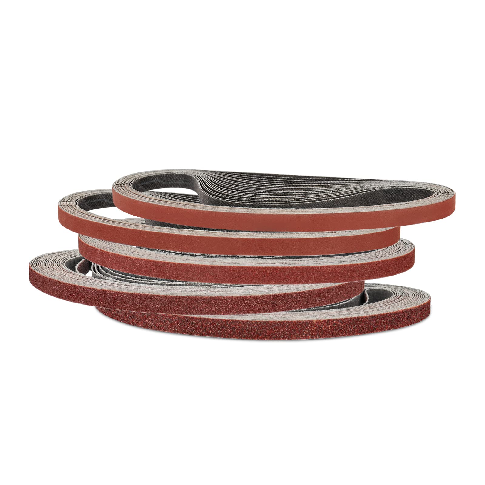 Bandas de Lijado Bandas de Lijado abrasivas de Grano 80/120/180/240/320/400 for pulir y desoxidar, adecuadas for lijadora de Banda 610X100(9X533MM)