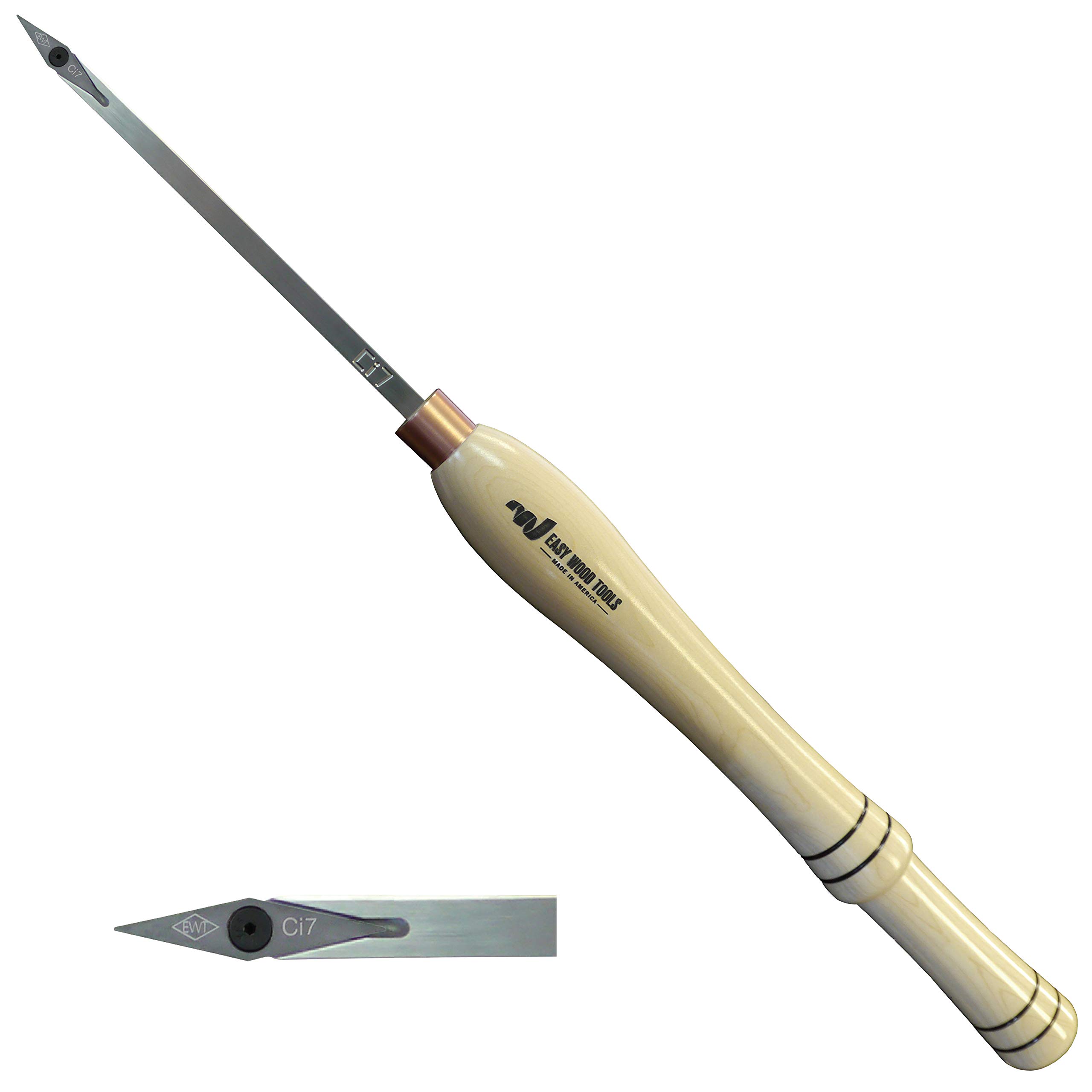 Micro Detailer Easy Wood Tools gouge de précision haut de gamme pour tournage sur bois minutieux