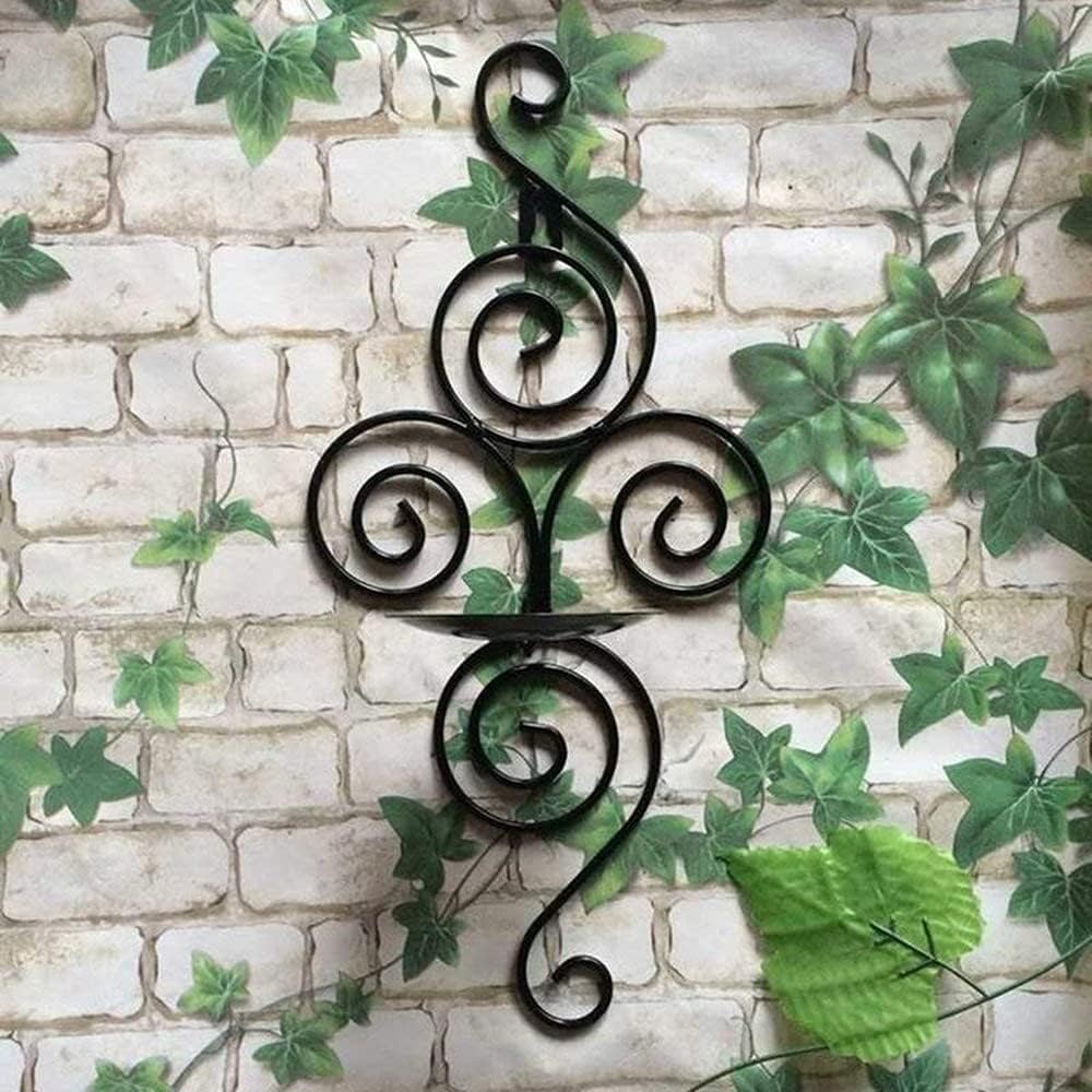 2 Pcs/Set Wall Candle Sconces Pillar Candle Holder, Hanging Wall Candleholders, Wedding/Party/Dinning Room Candlelight