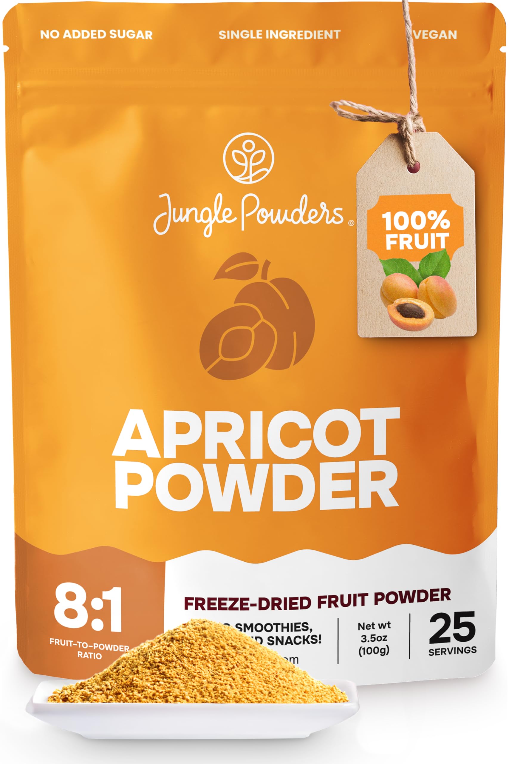 Snapklik.com : Apricot Powder 3.5 Ounce Powdered Freeze Dried Apricot ...