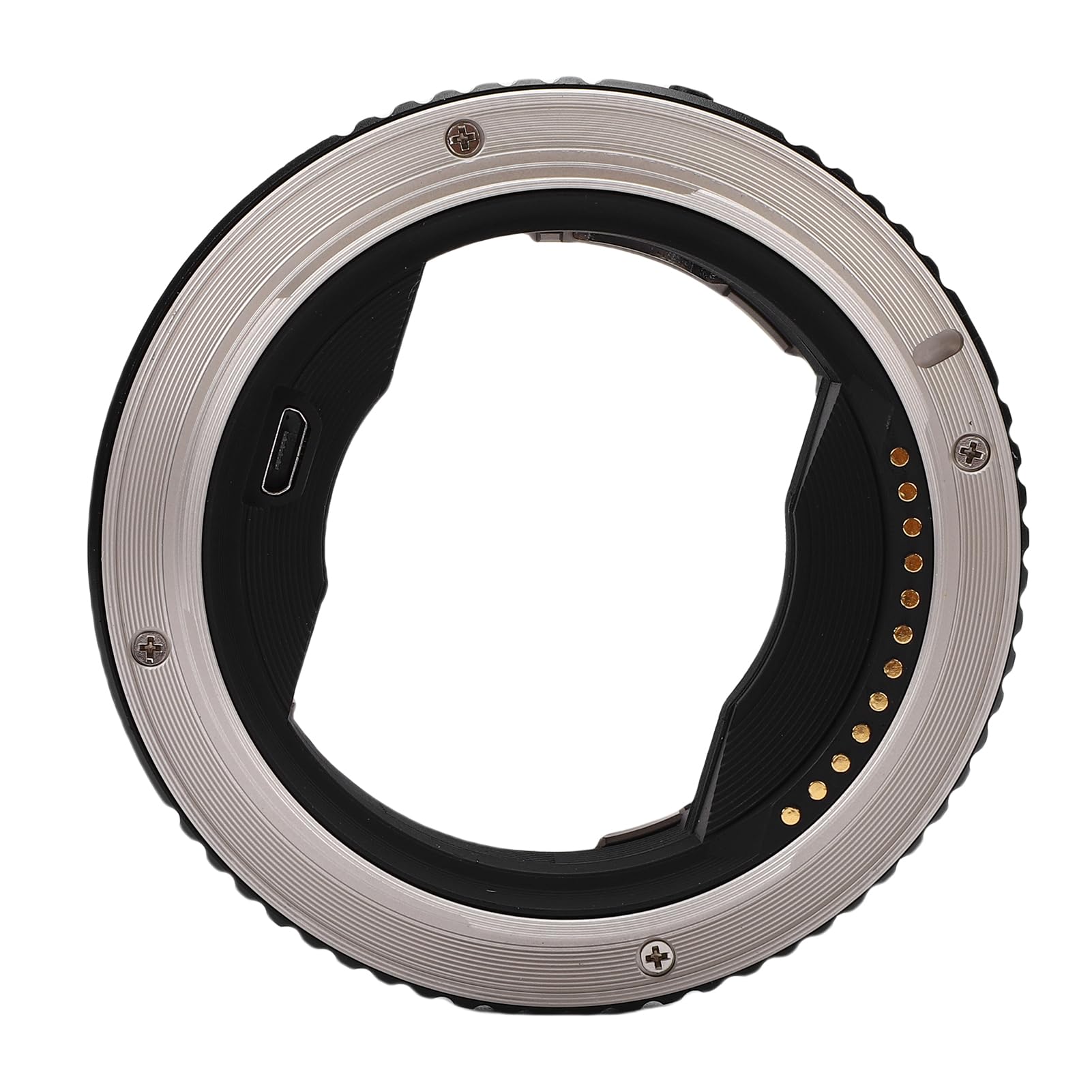 Tosuny Adattatore Obiettivo EF per GFX II, Autofocus, Lega di Alluminio | Lens Mount Adapter Converter, Fit for GFX100 GFX 50 50s 50R GFX100S II, with Electronic Contacts