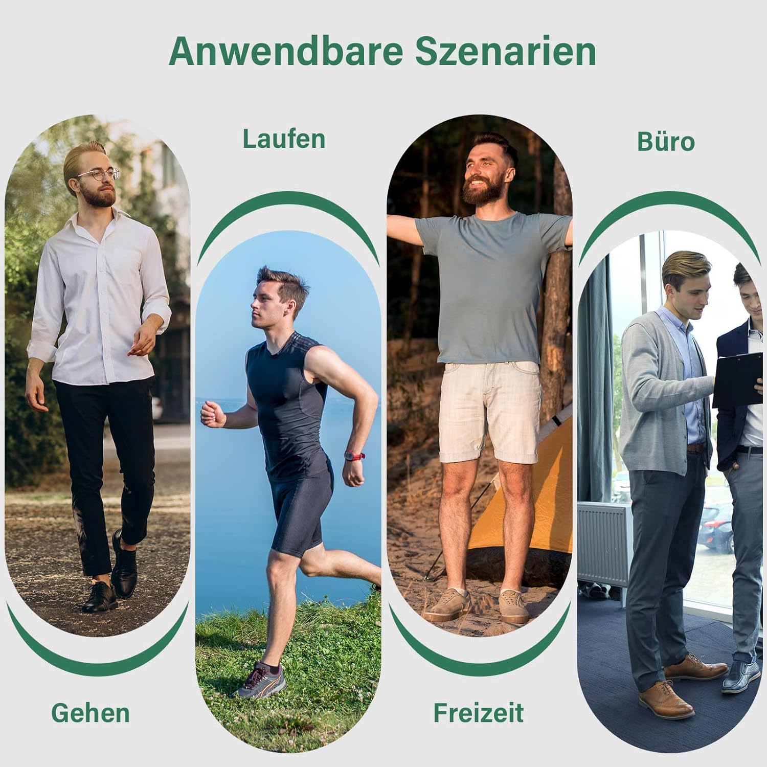 ZAKASA Herren Bambus Sneaker Socken: Kurze Sportsocken Laufsocken Männer Füßlinge Halbsocken Knöchelsocken Atmungsaktive Ohne Naht Gegen Schweißfüße - Image 6